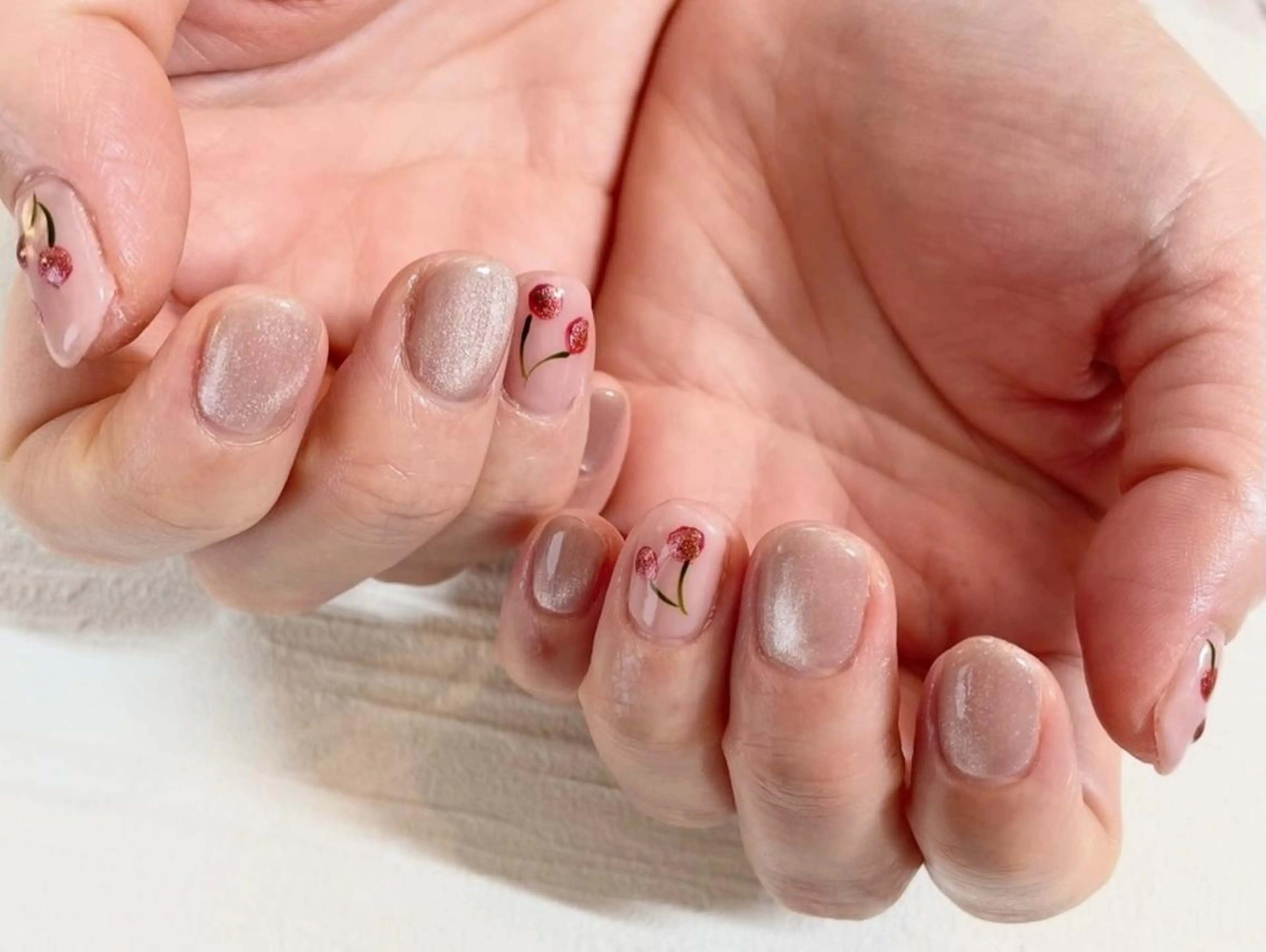 ネイル アートネイル ジェルネイル マグネットネイル パラジェル 青木 綾子のネイルデザイン