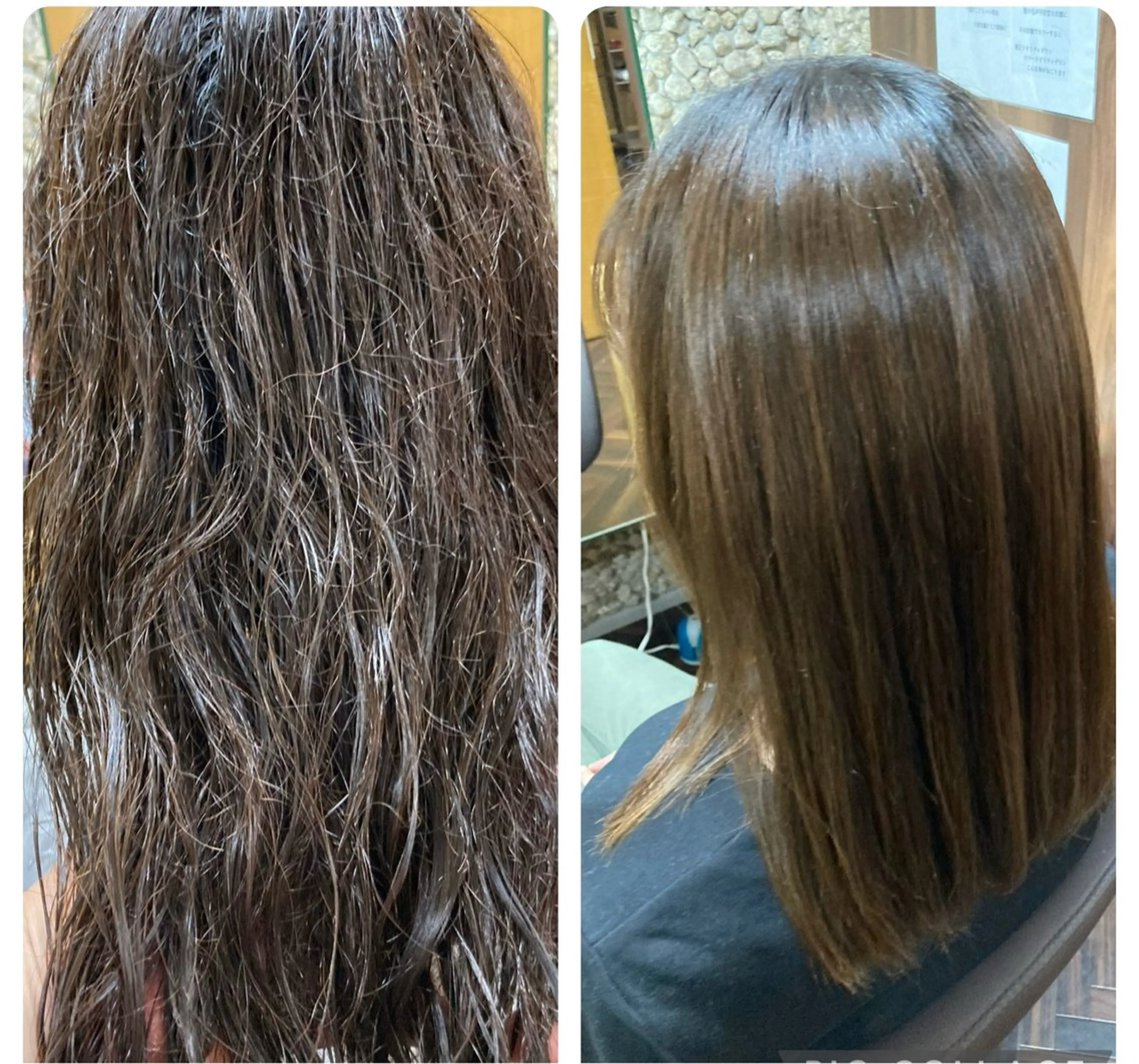 ロング パーマ katae sayoriのヘアスタイル