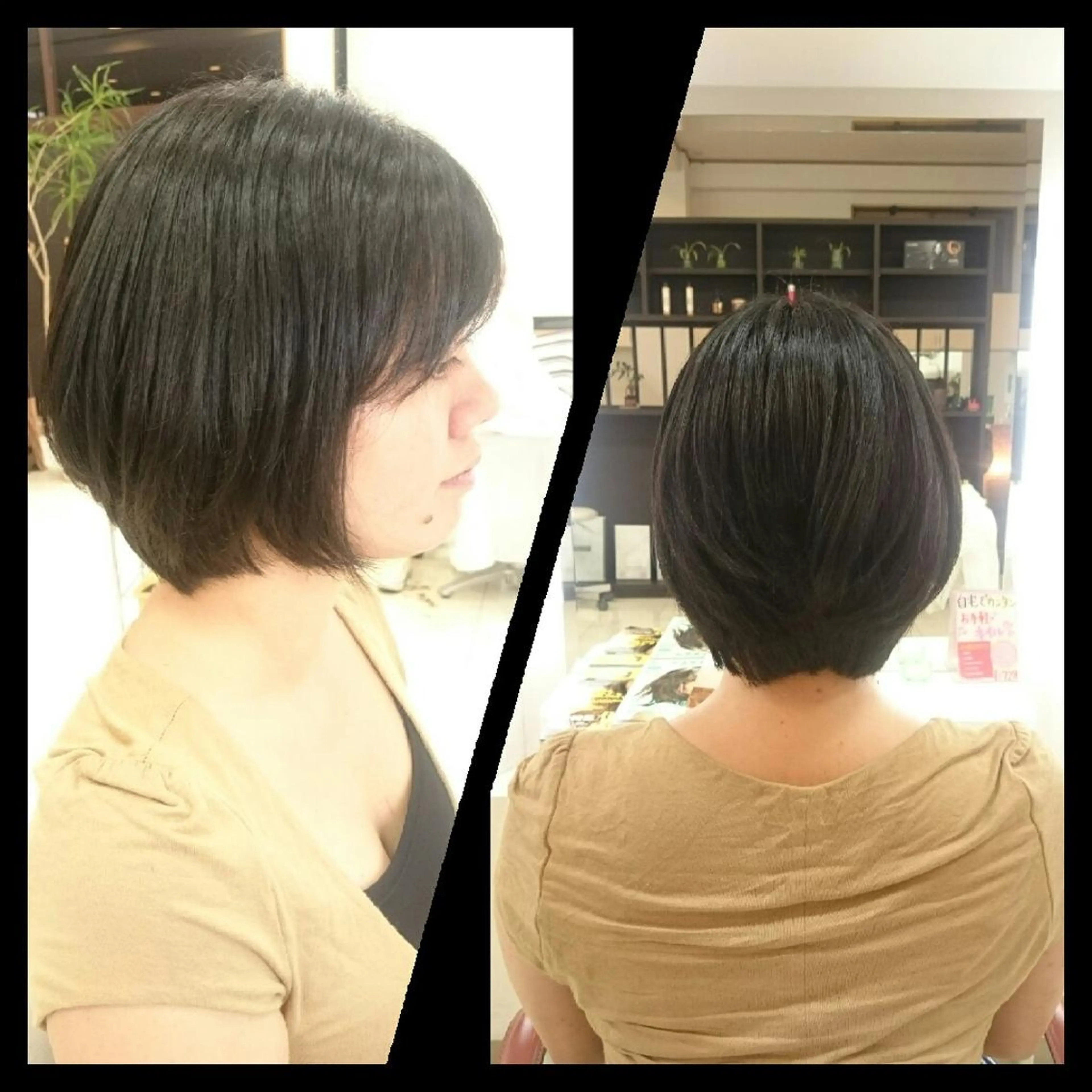 ショート ショートボブ ボブ ショートヘア ｷﾝｼﾞｮｳ ｴﾅﾐのヘアスタイル