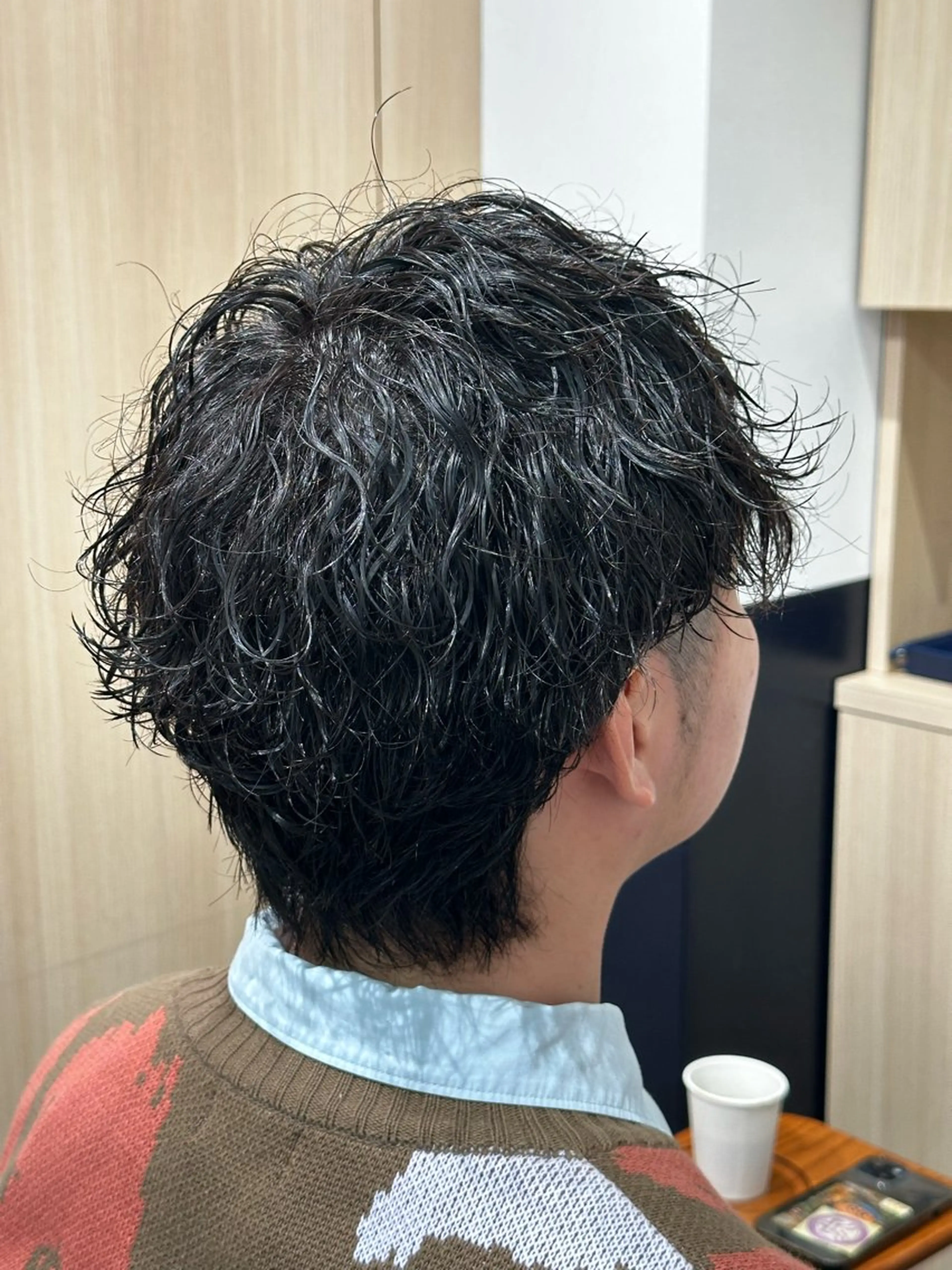 ミディアム パーマ 千葉弘平 🔥波巻き特化🔥のヘアスタイル