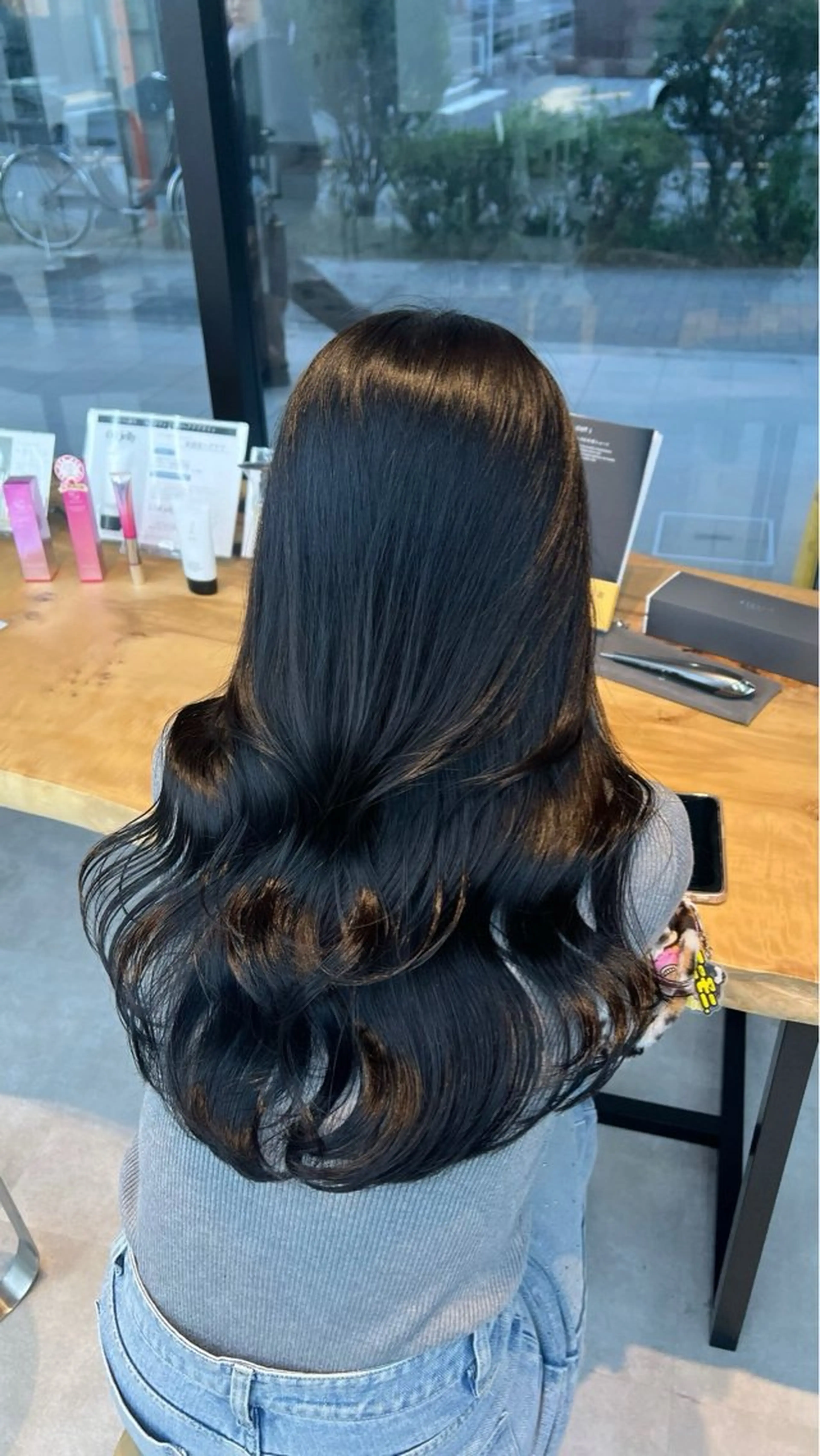 ❤️4月限定価格❤️ワンカラー＋髪質改善トリートメント✂️✨赤み消し / オリーブ / グレージュ / 暖色カラー などの写真