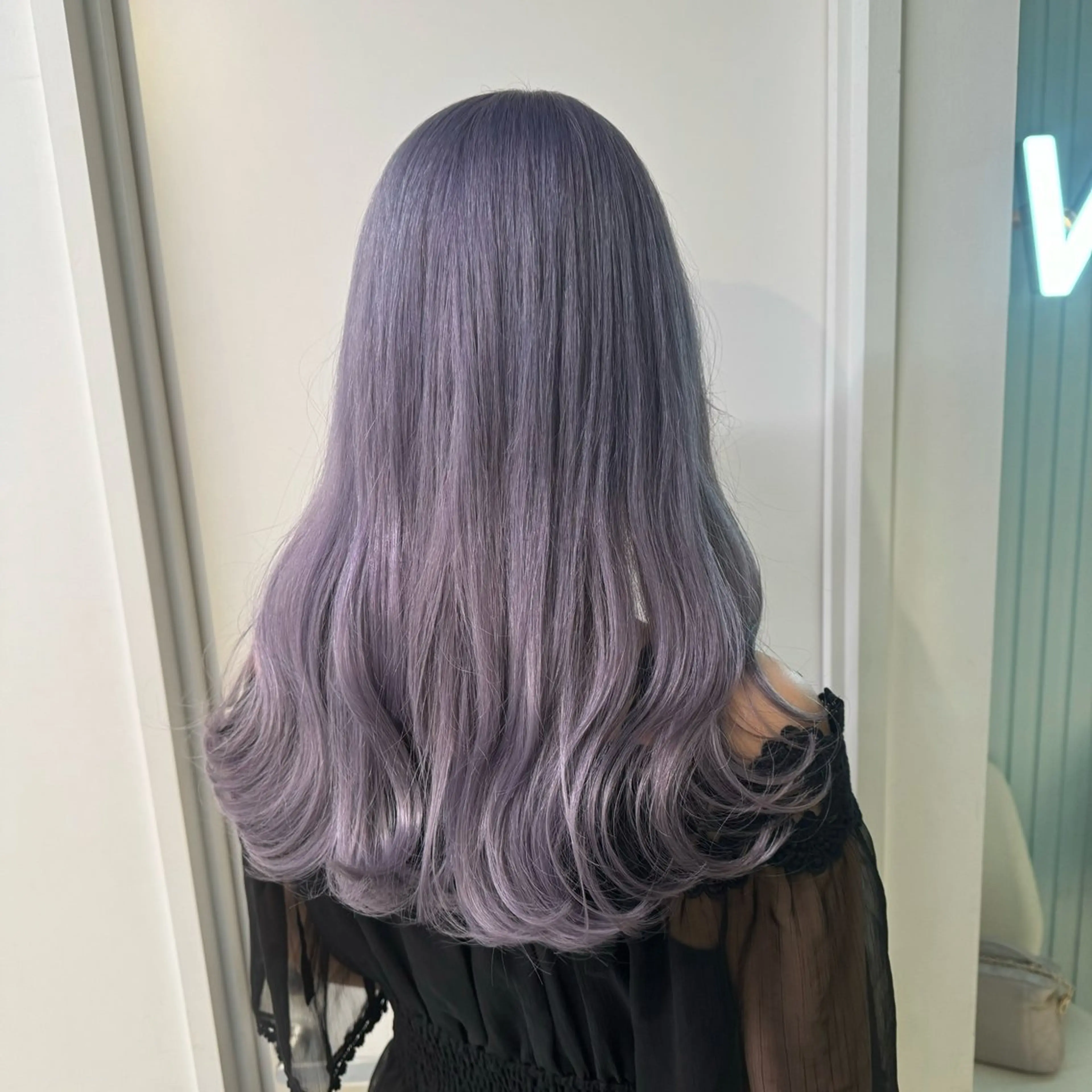 セミロング カラー ヘアカラー トリートメント ヘッドスパ ヘアセット 暖色🩷透明感カラー ♡Maika♡のヘアスタイル