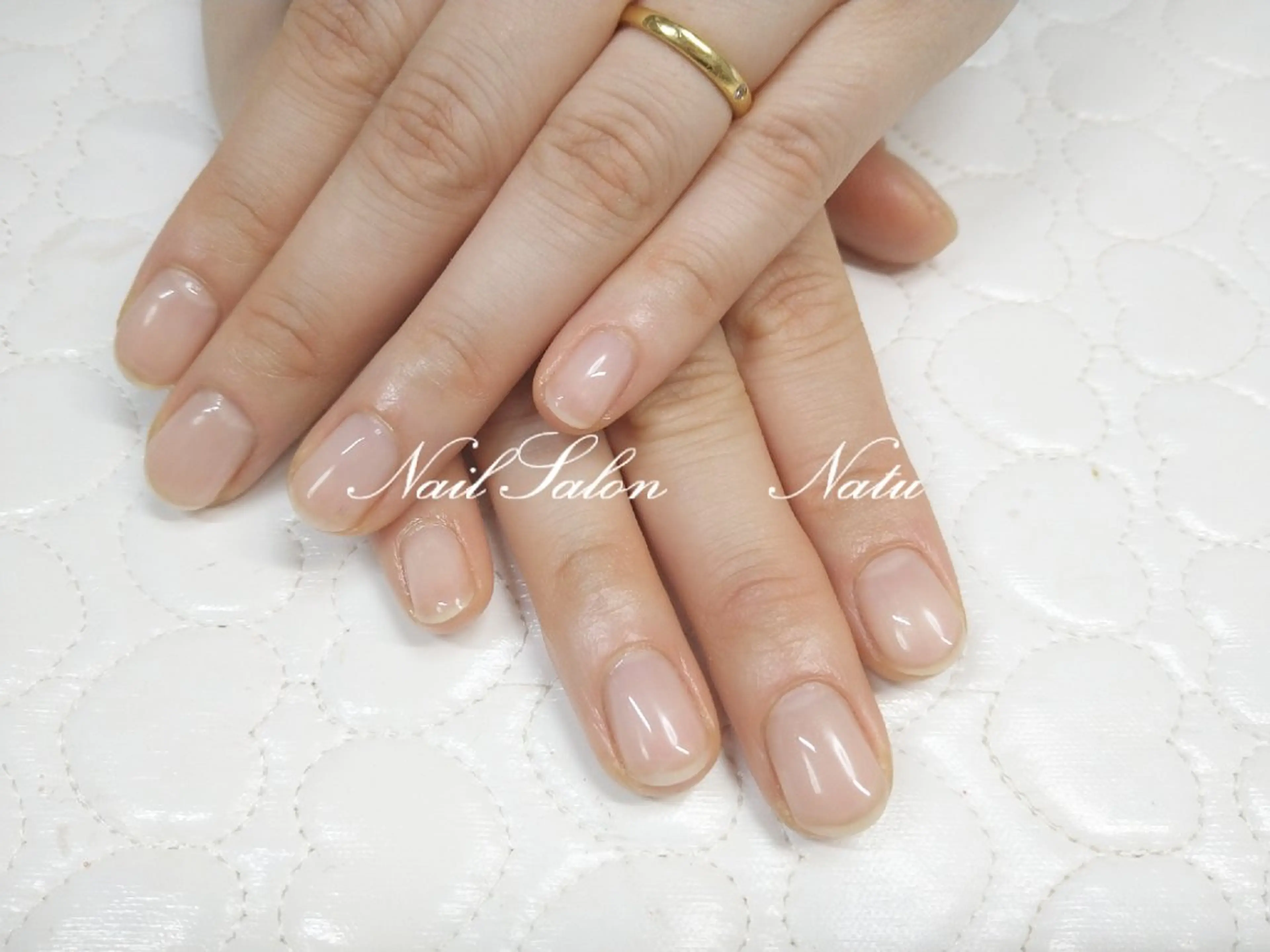 ネイル クリアネイル nailsalon Natuのネイルデザイン