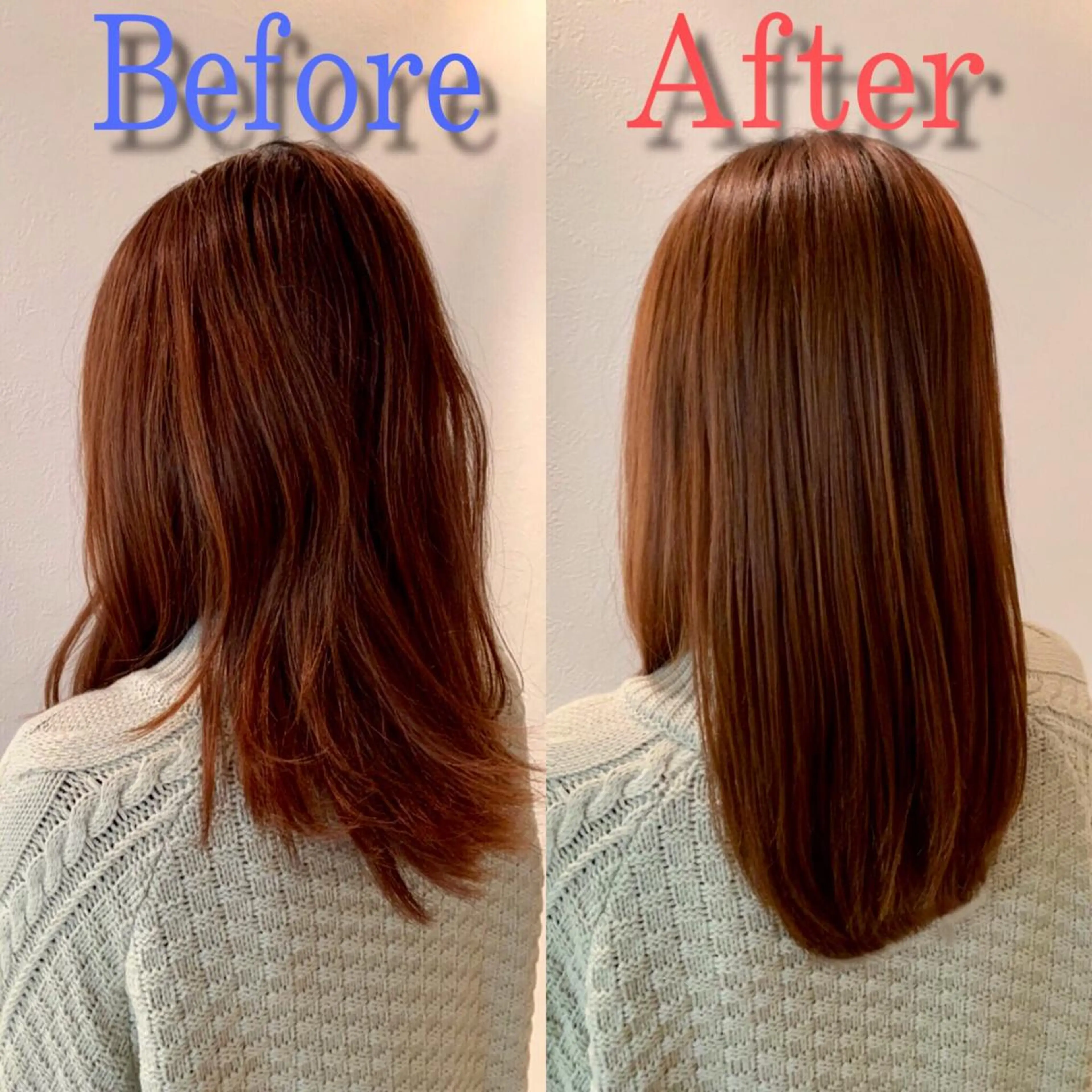 ロング 安永 涼のヘアスタイル