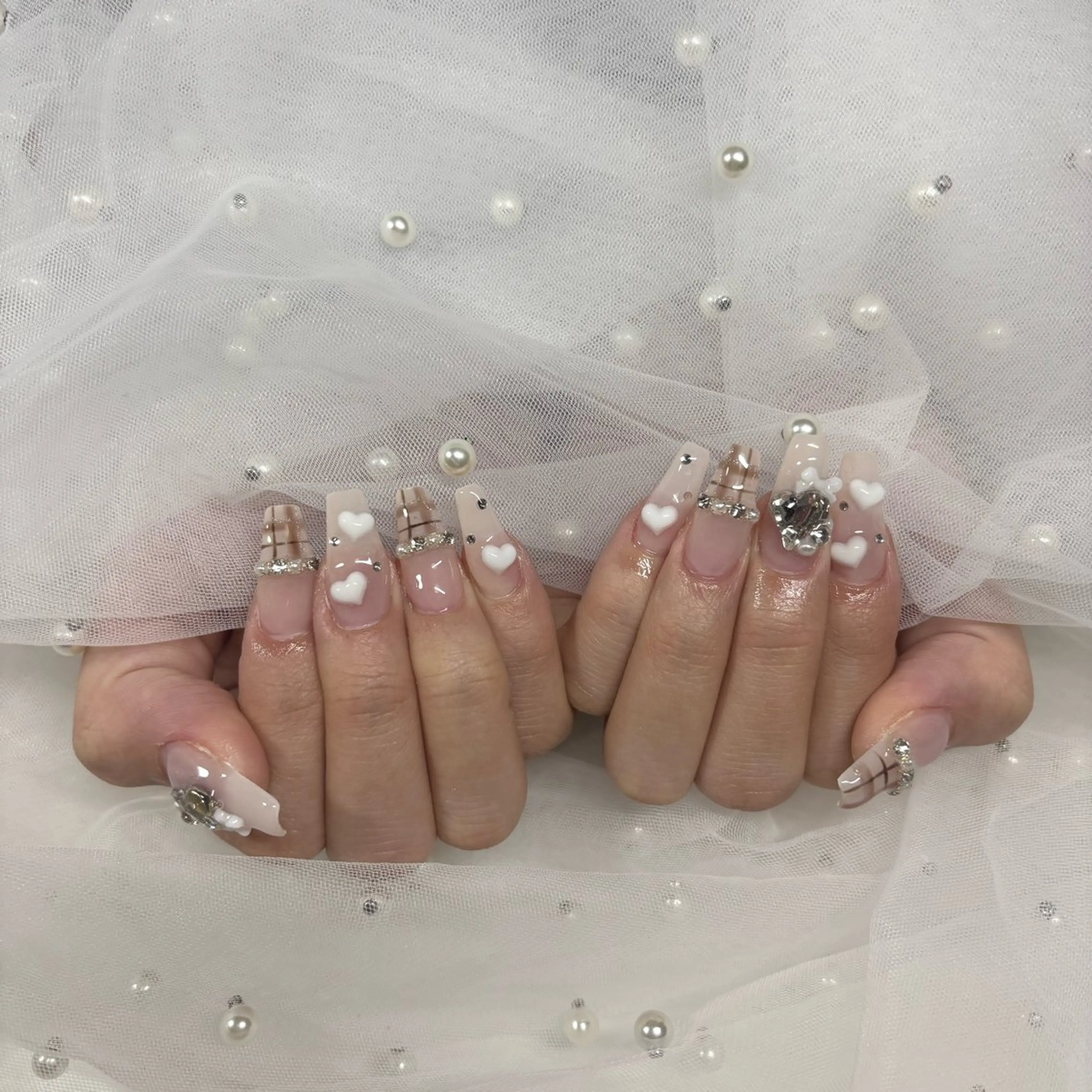 ネイル ハンドネイル ୨୧ mio୨୧のネイルデザイン