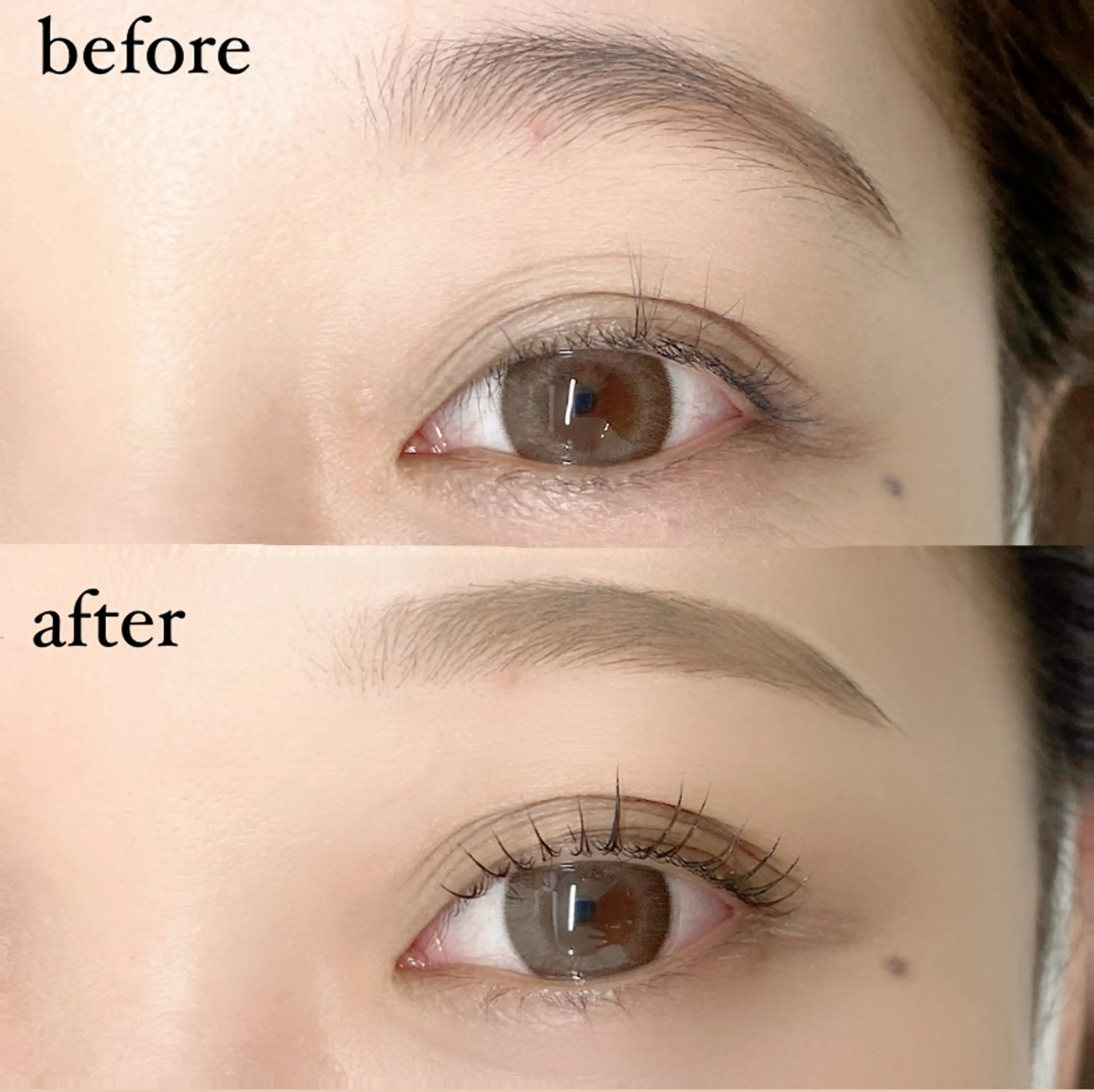 アイブロウ 眉毛ワックス脱毛 cheri 外島のマツエク・マツパデザイン