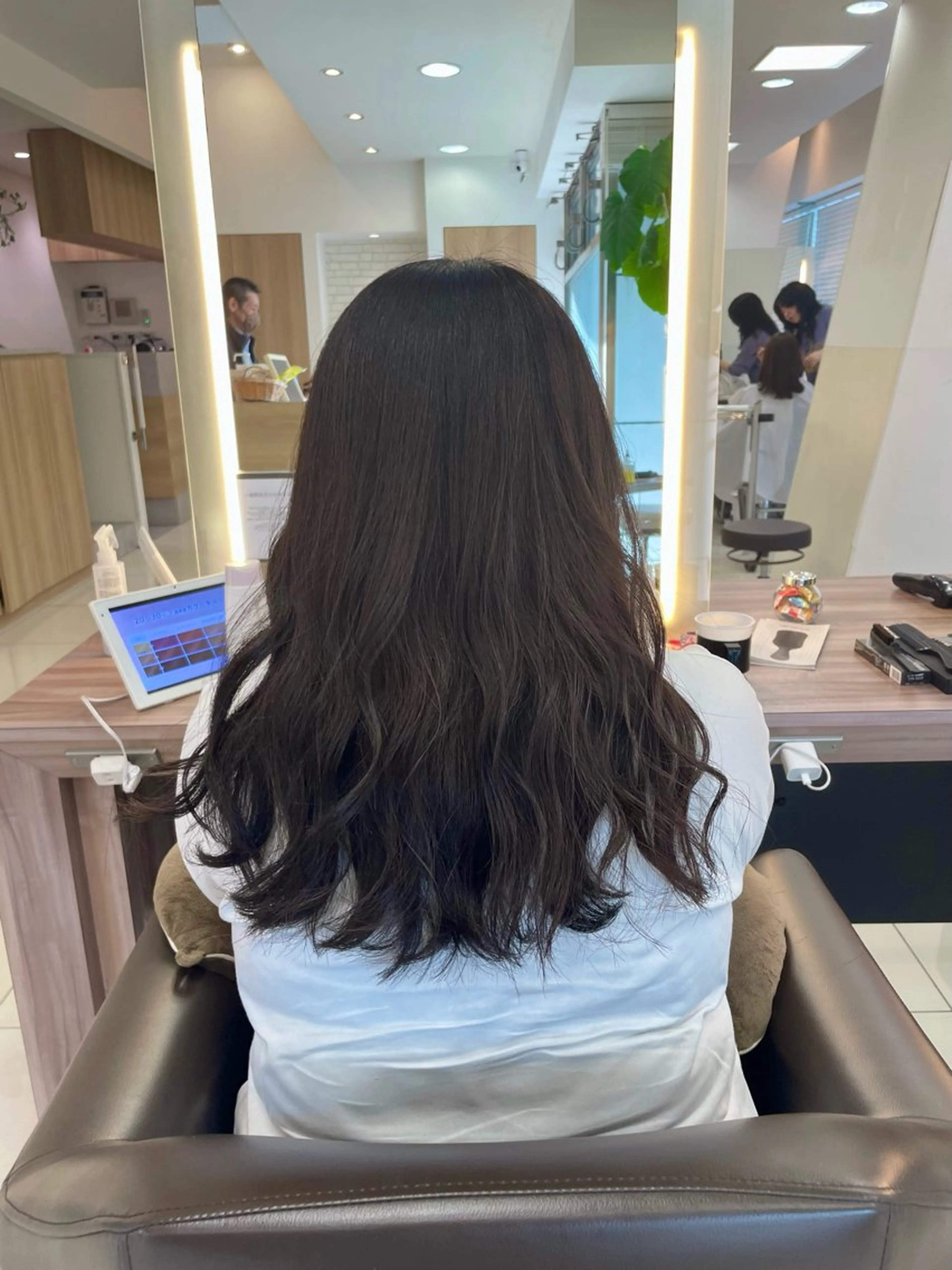 セミロング カラー ヘアカラー ヘッドスパ/ 鎌倉 アズサのヘアスタイル