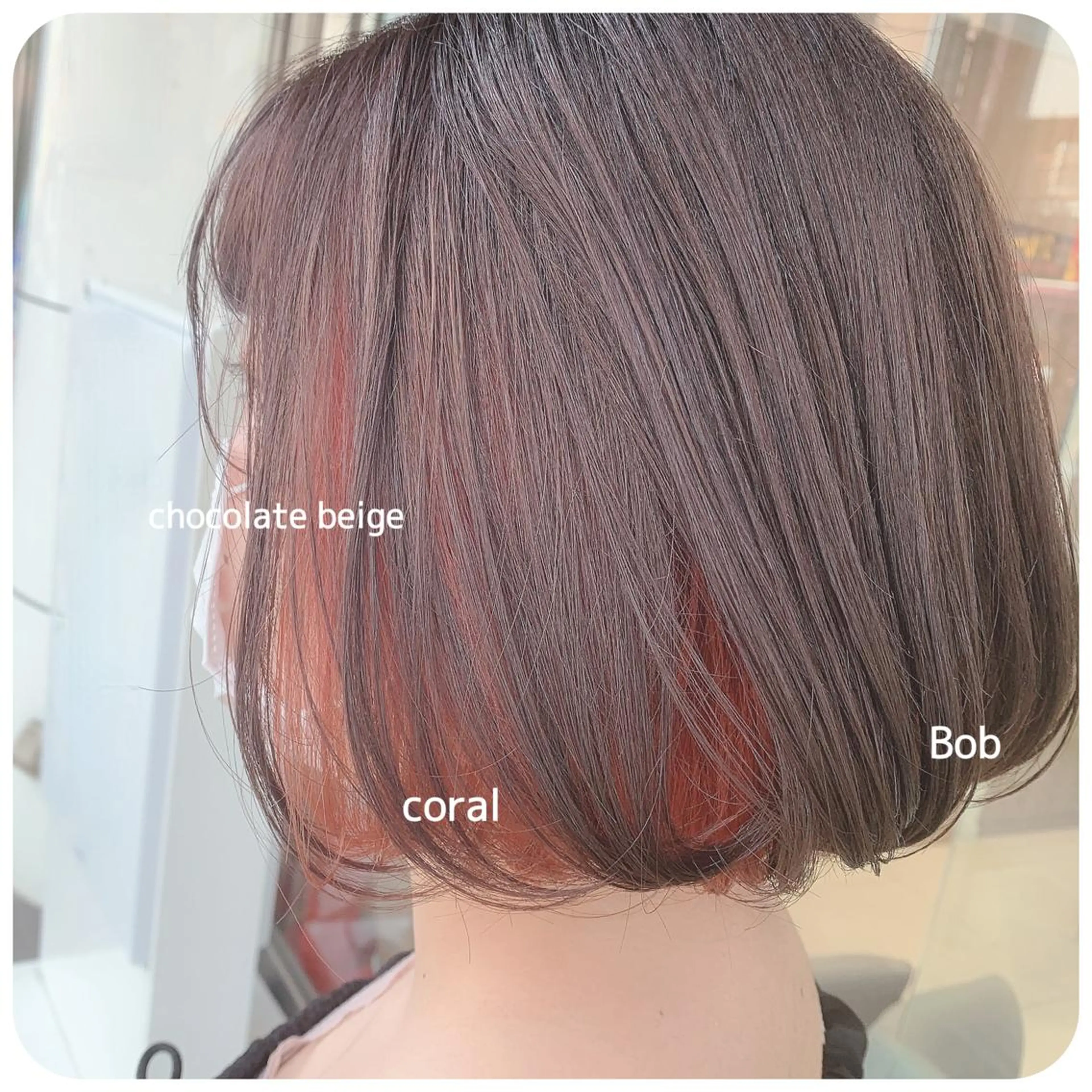 ショート レイヤーカット// メイのヘアスタイル