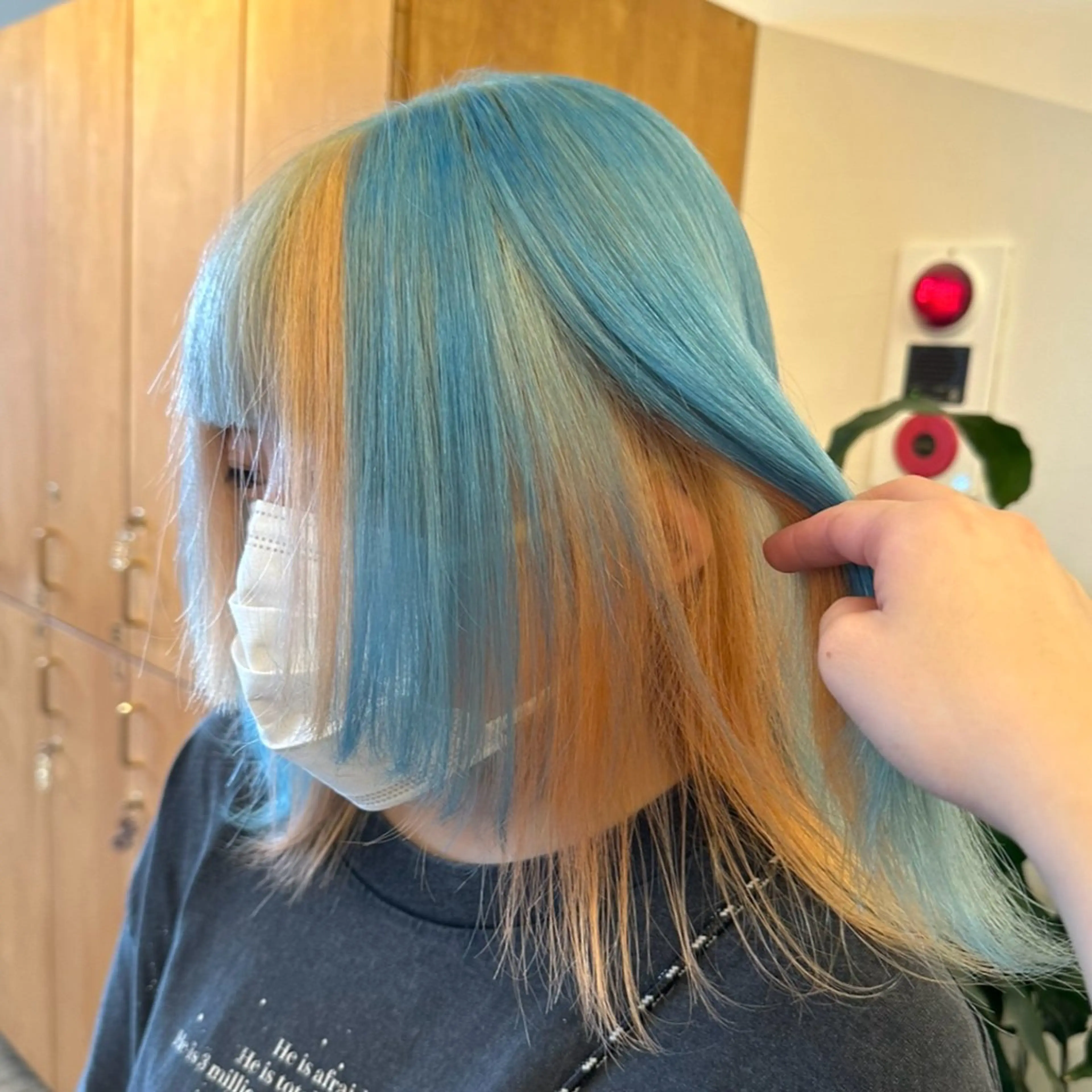 セミロング カラー カット ヘアカラー ✨ブリーチカラー /菜月‪‪✨のヘアスタイル