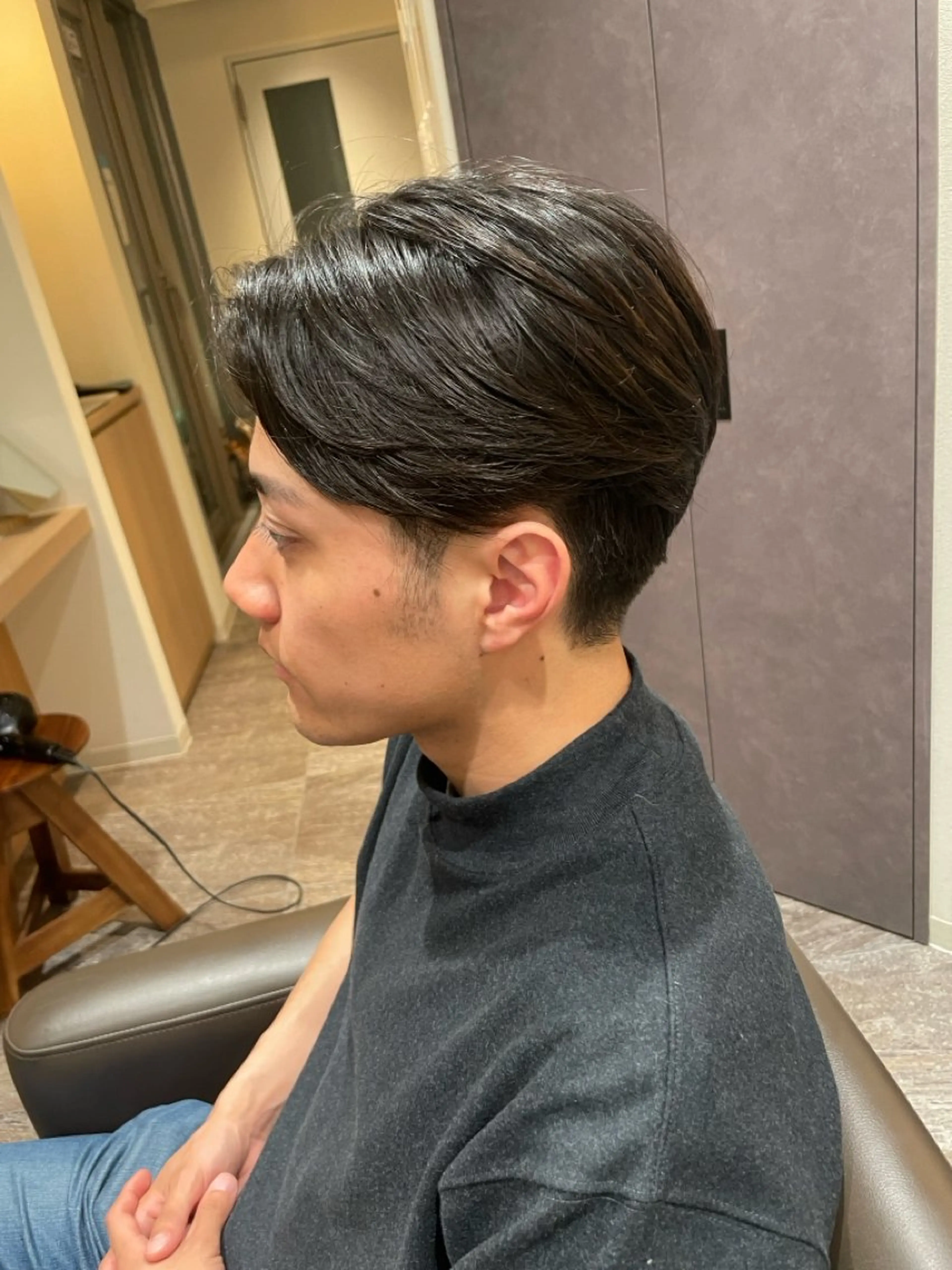 人気No.3🩷【平日ご新規様】メンズ似合わせカット×ニュアンスパーマ✂の写真