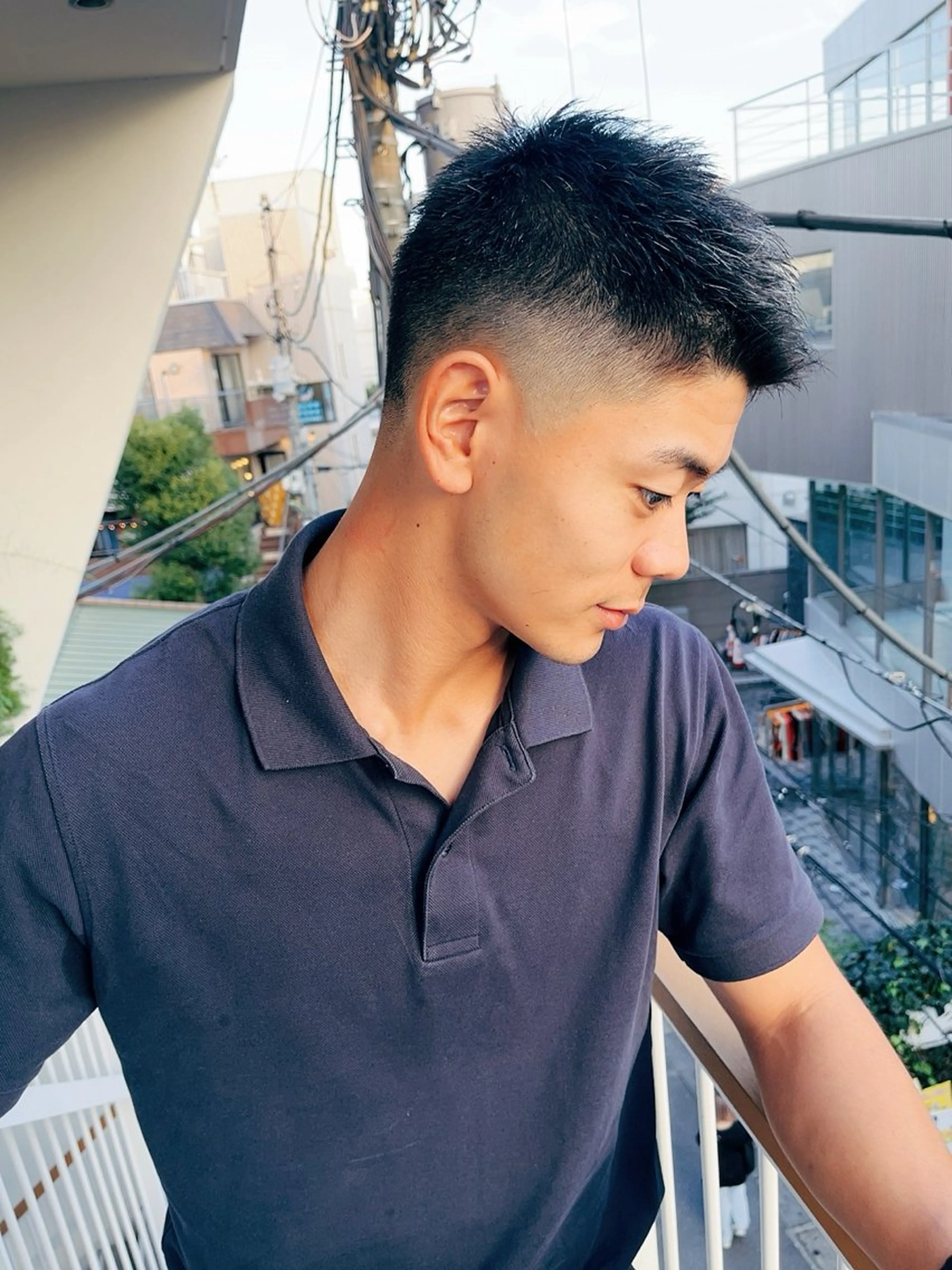 ショート メンズ フェードカット メンズショート スキンフェード ショートヘア メンズ特化/パーマ /フェード/洋輔のヘアスタイル