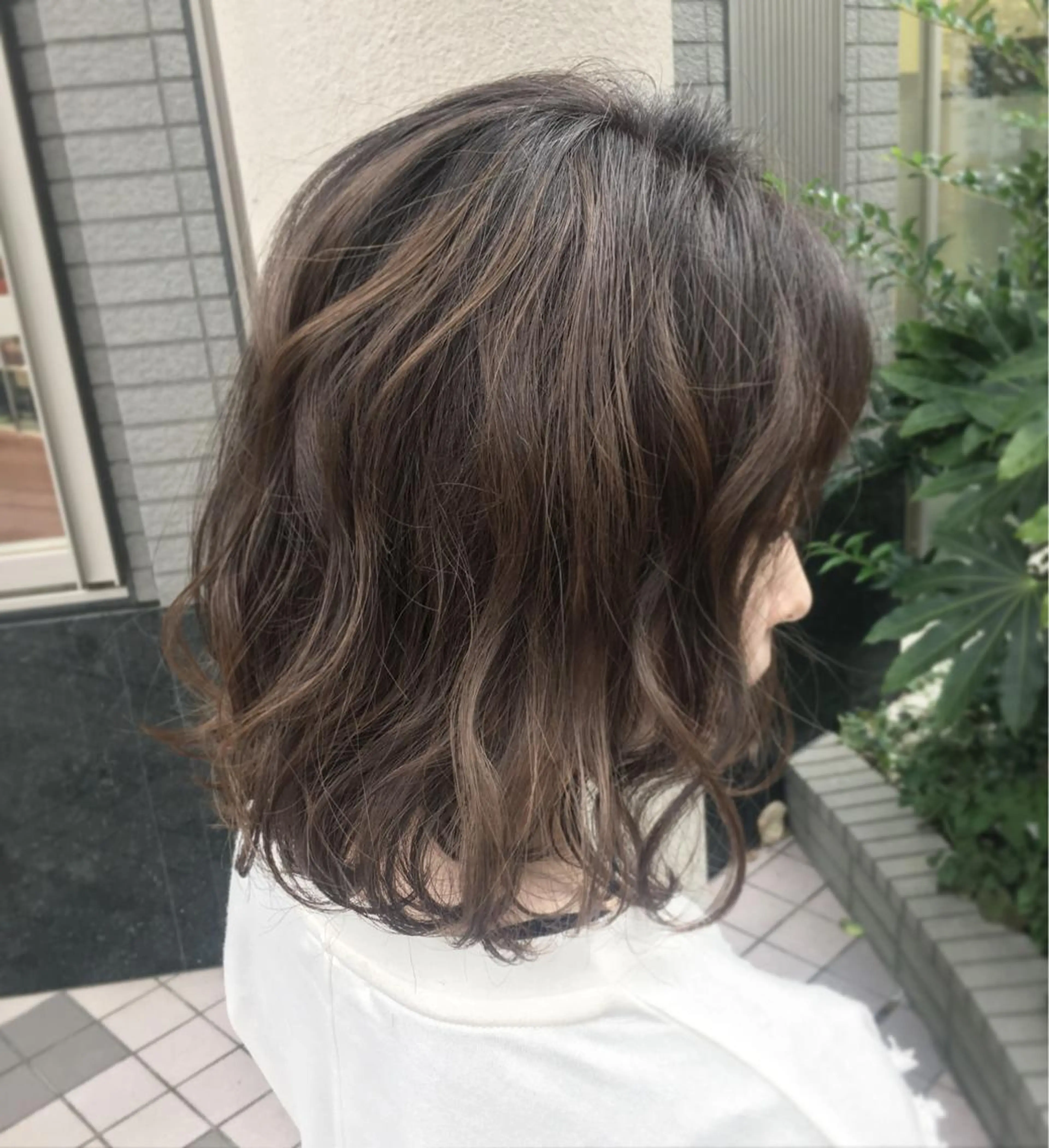 ショート カラー グレージュ カット ヘアカラー トリートメント ブリーチ/バレイヤ ージュ川端裕司のヘアスタイル