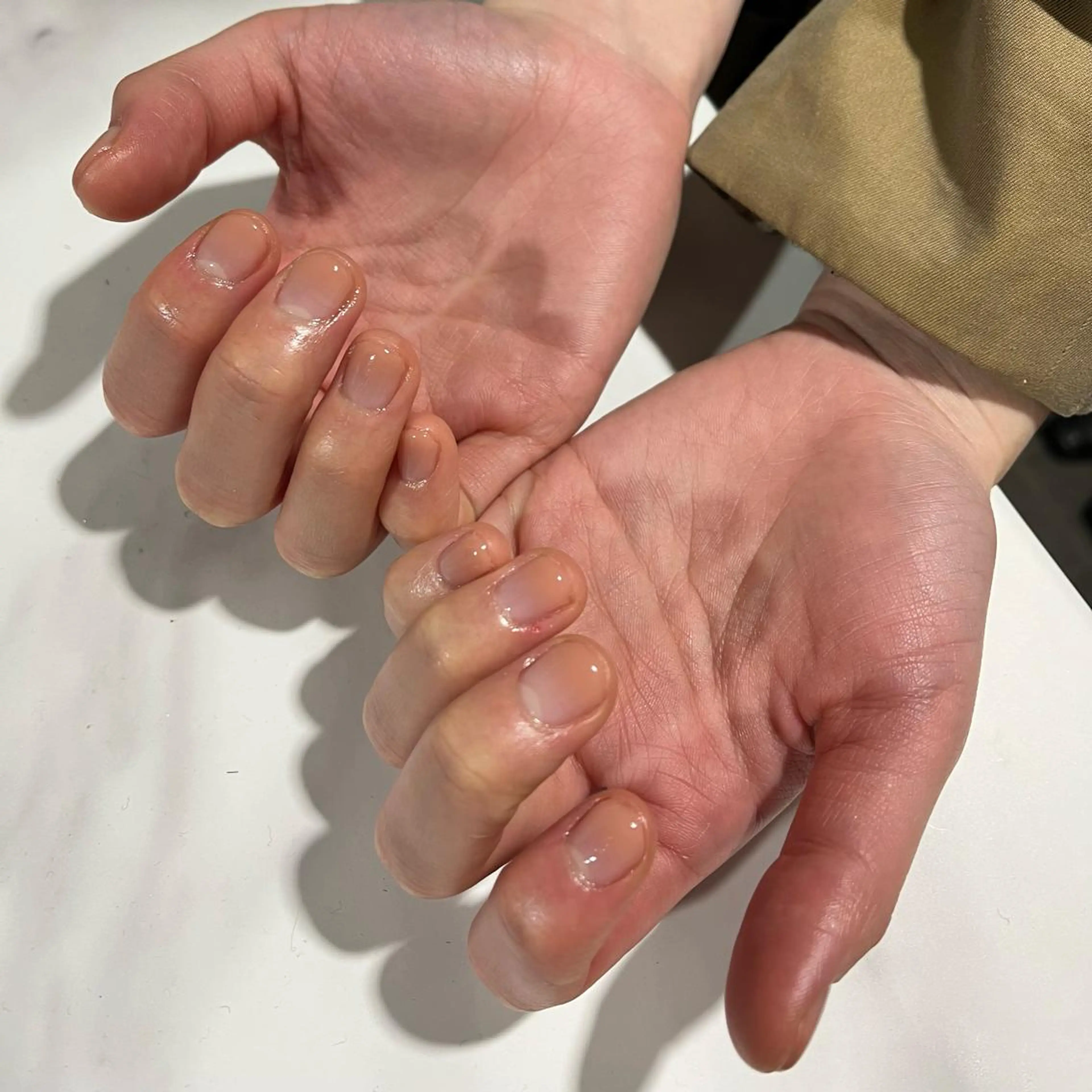 ネイル ハンドネイル 🤎Two ERI🤎のネイルデザイン