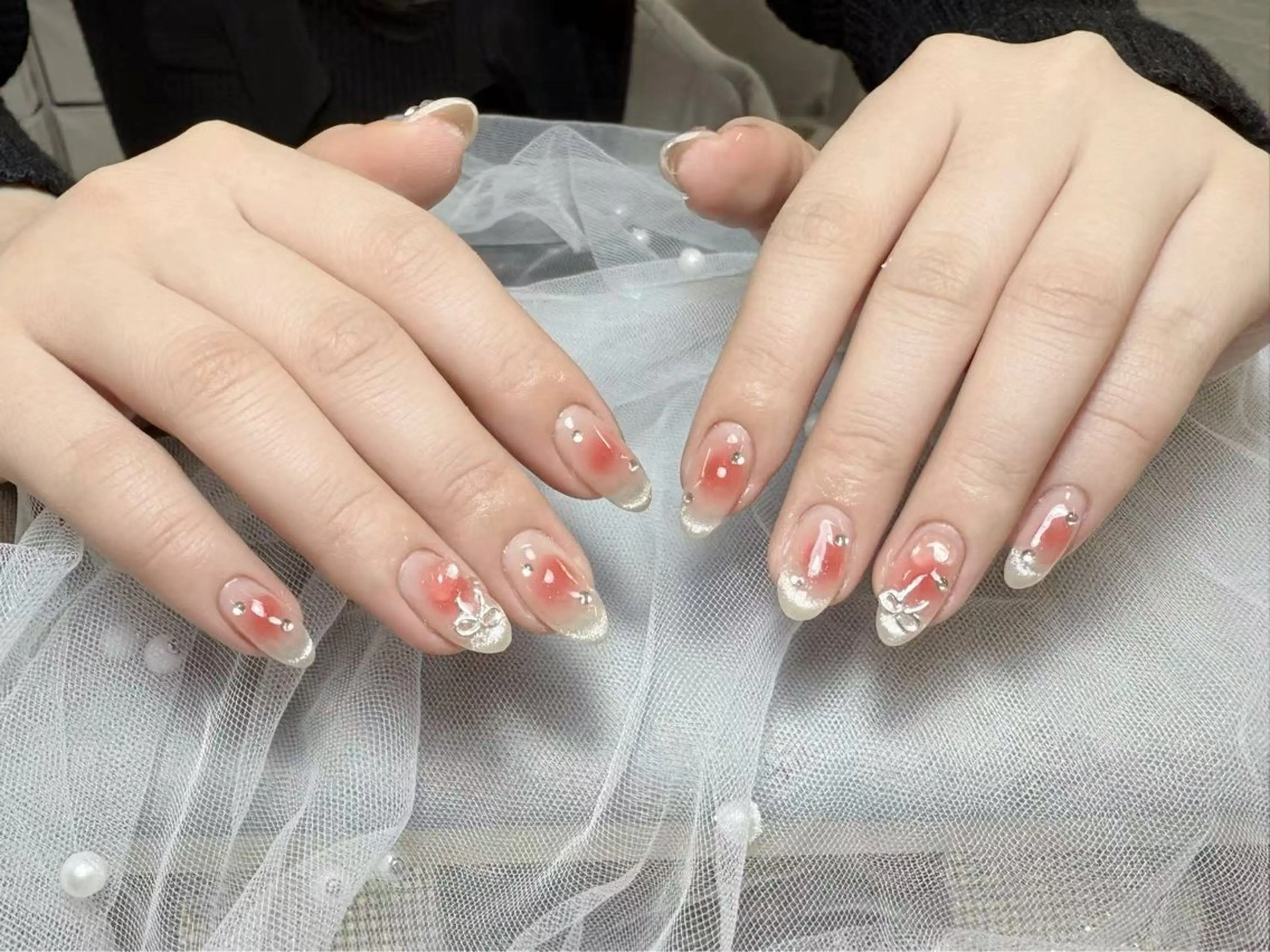 ネイル ハンドネイル 🧸yuki🍯 パラジェル取扱店🐝のネイルデザイン