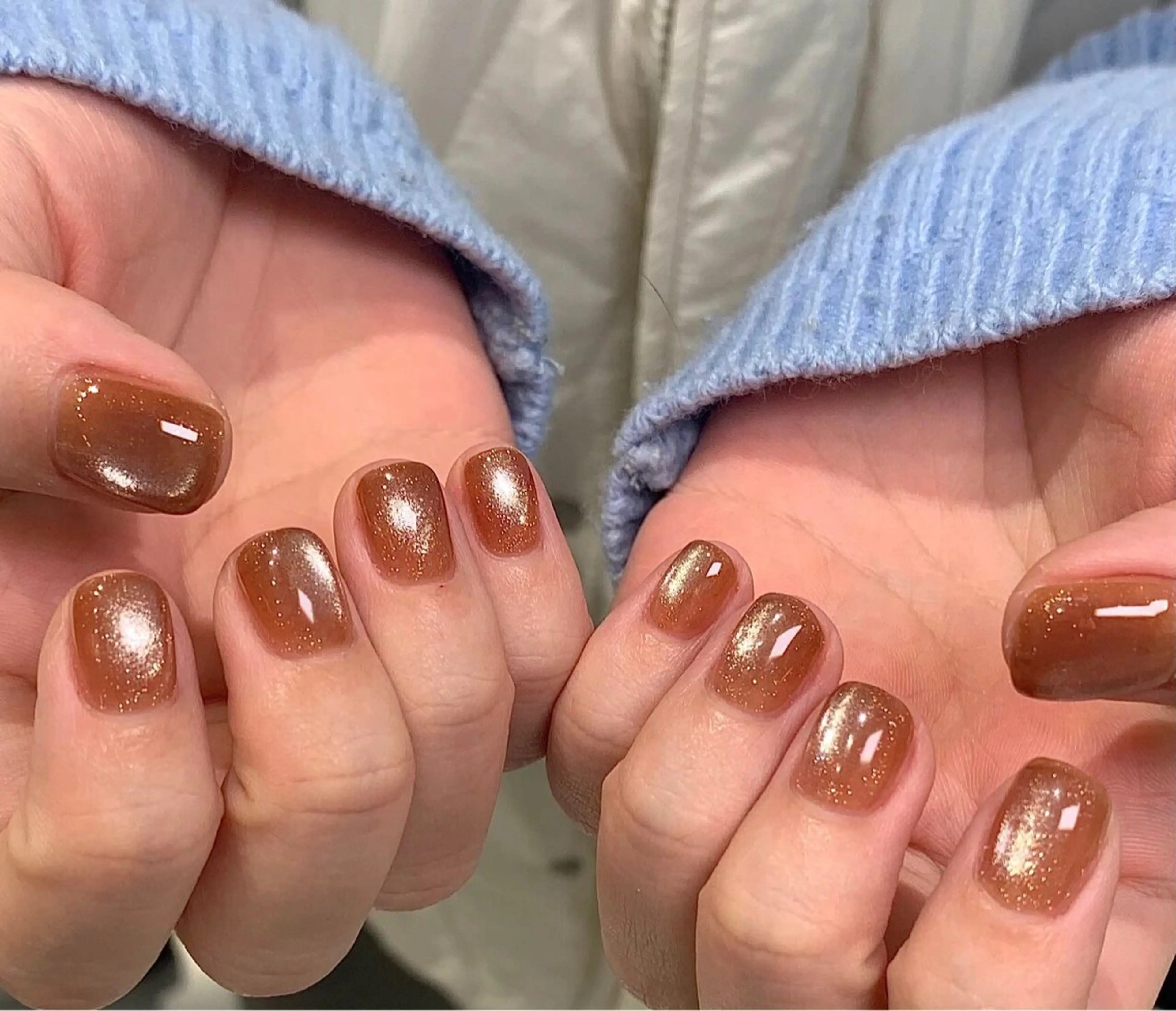 ネイル マグネットネイル シンプルネイル ハンドネイル 谷口 雪のネイルデザイン