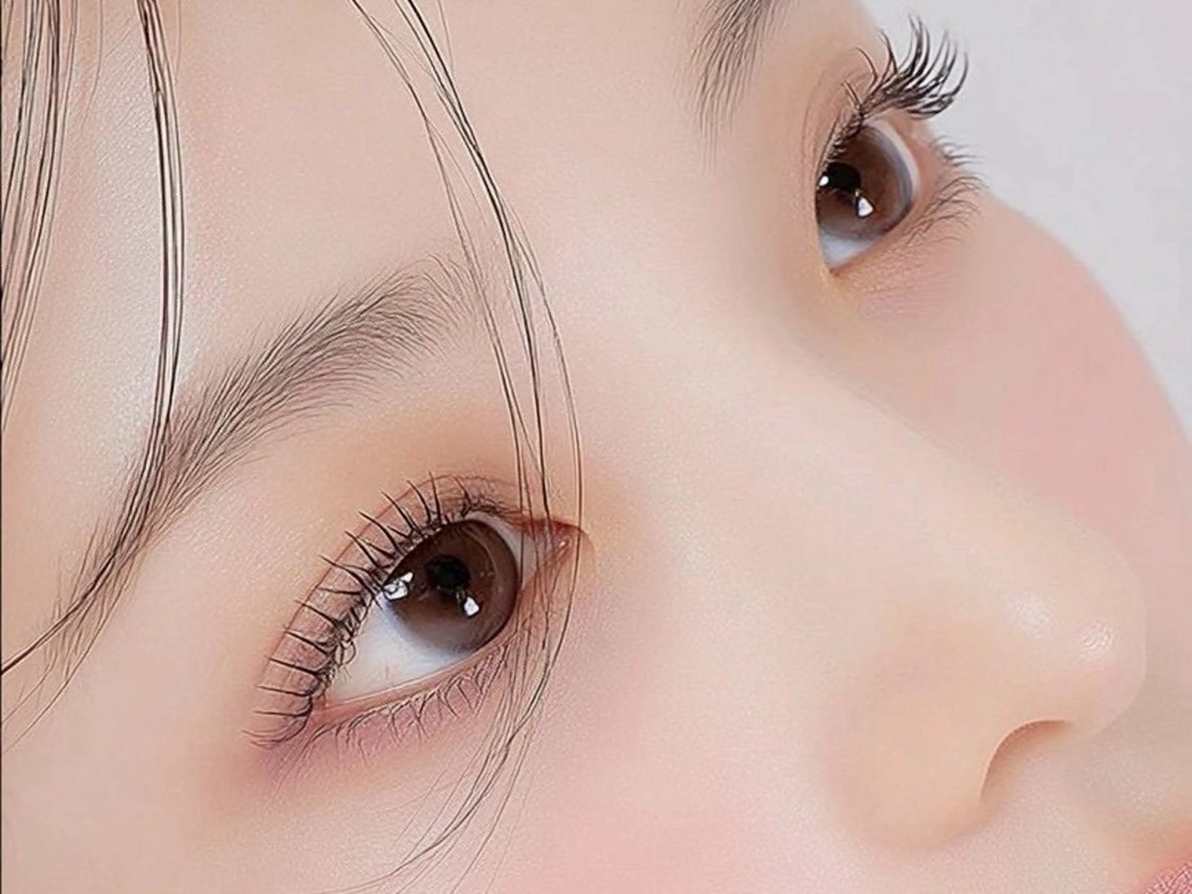 マツエク・マツパ 束感まつ毛 フラットラッシュ 韓国風マツエク ナチュラル パリジェンヌラッシュリフト 鷲東 海里のその他イメージ