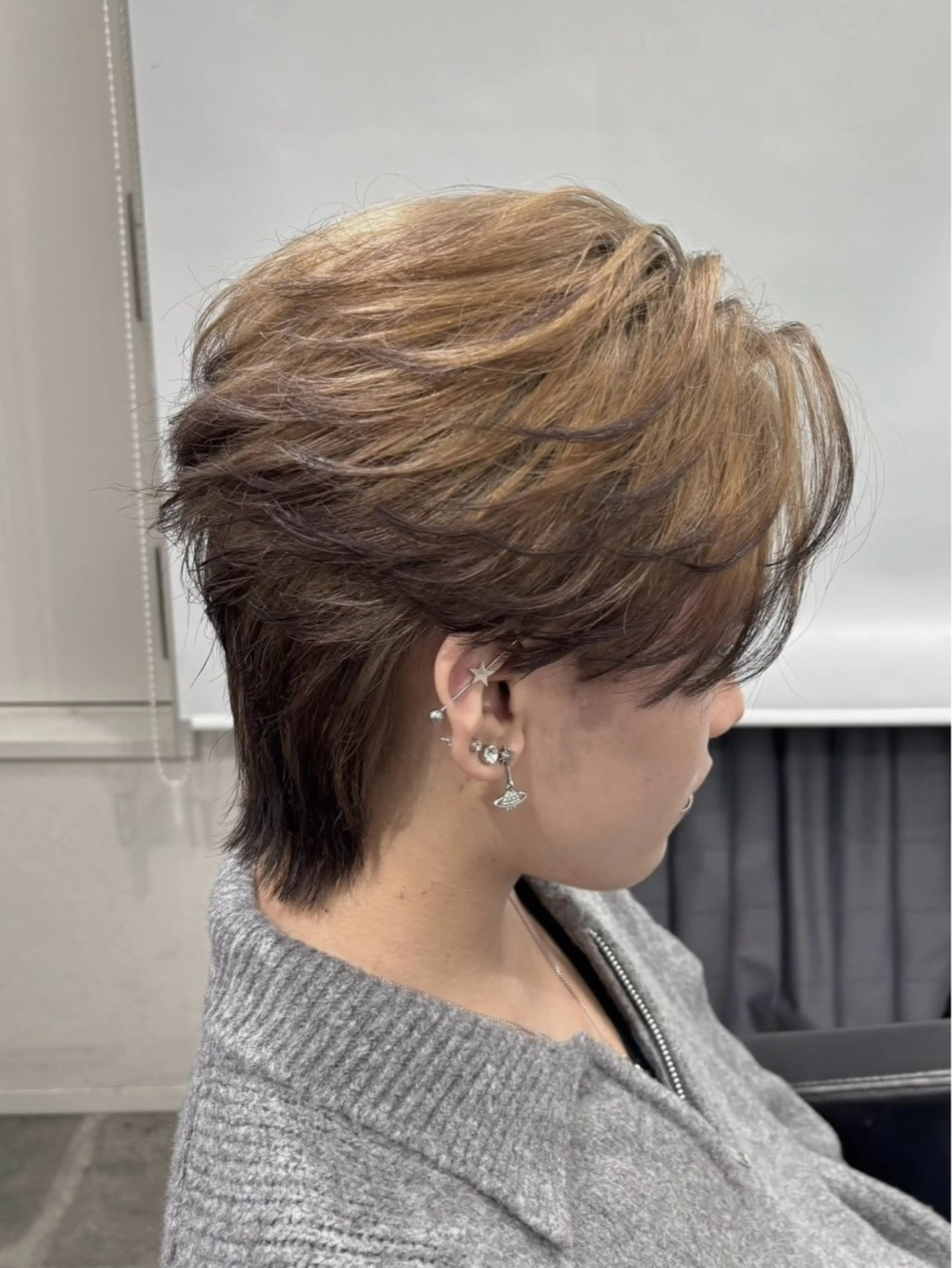 カラー メンズ メンズハイトーン ハイトーンカラー ヘアカラー ｈａｉｒ ｓｔｕｄｉｏ Ｚｅｎ　～ａｄｖａｎｃｅ～所属・🩶美髪矯正🩶 misakiのヘアスタイル