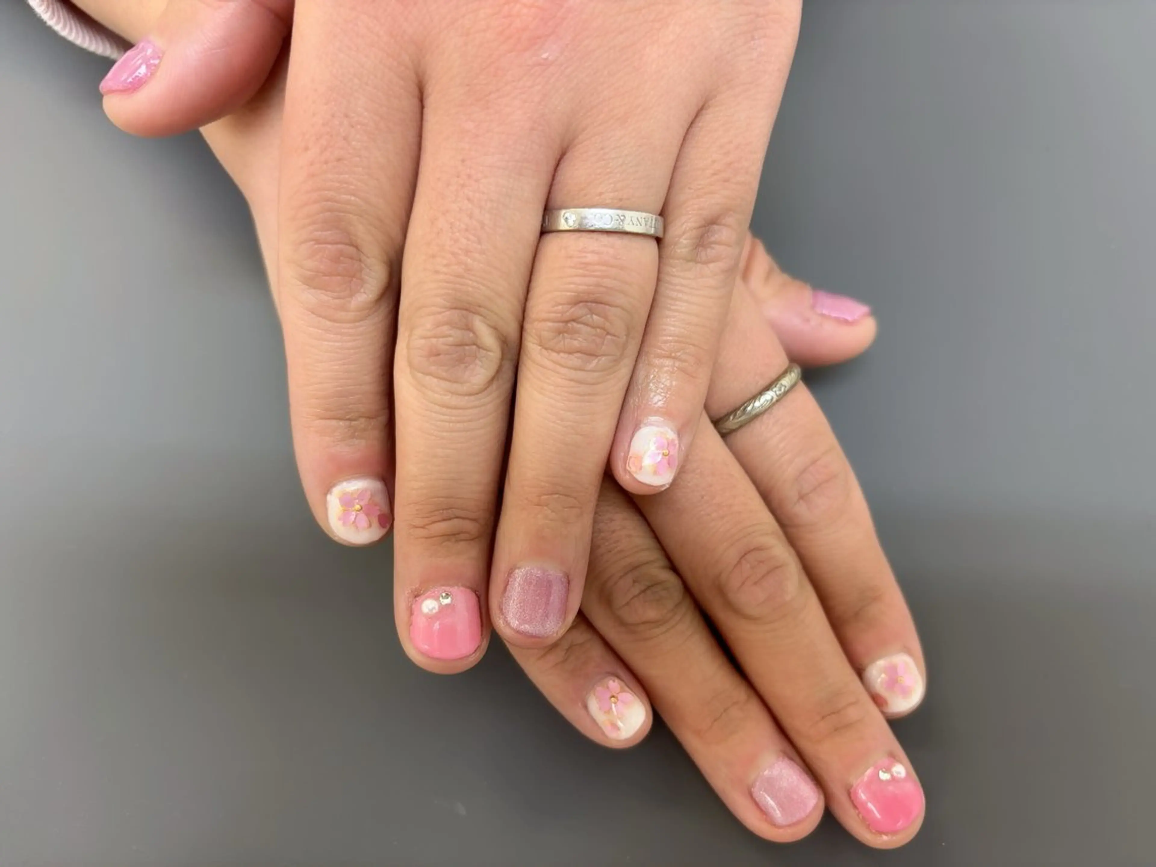 ネイル ショートネイル 春ネイル M Yuzuのネイルデザイン