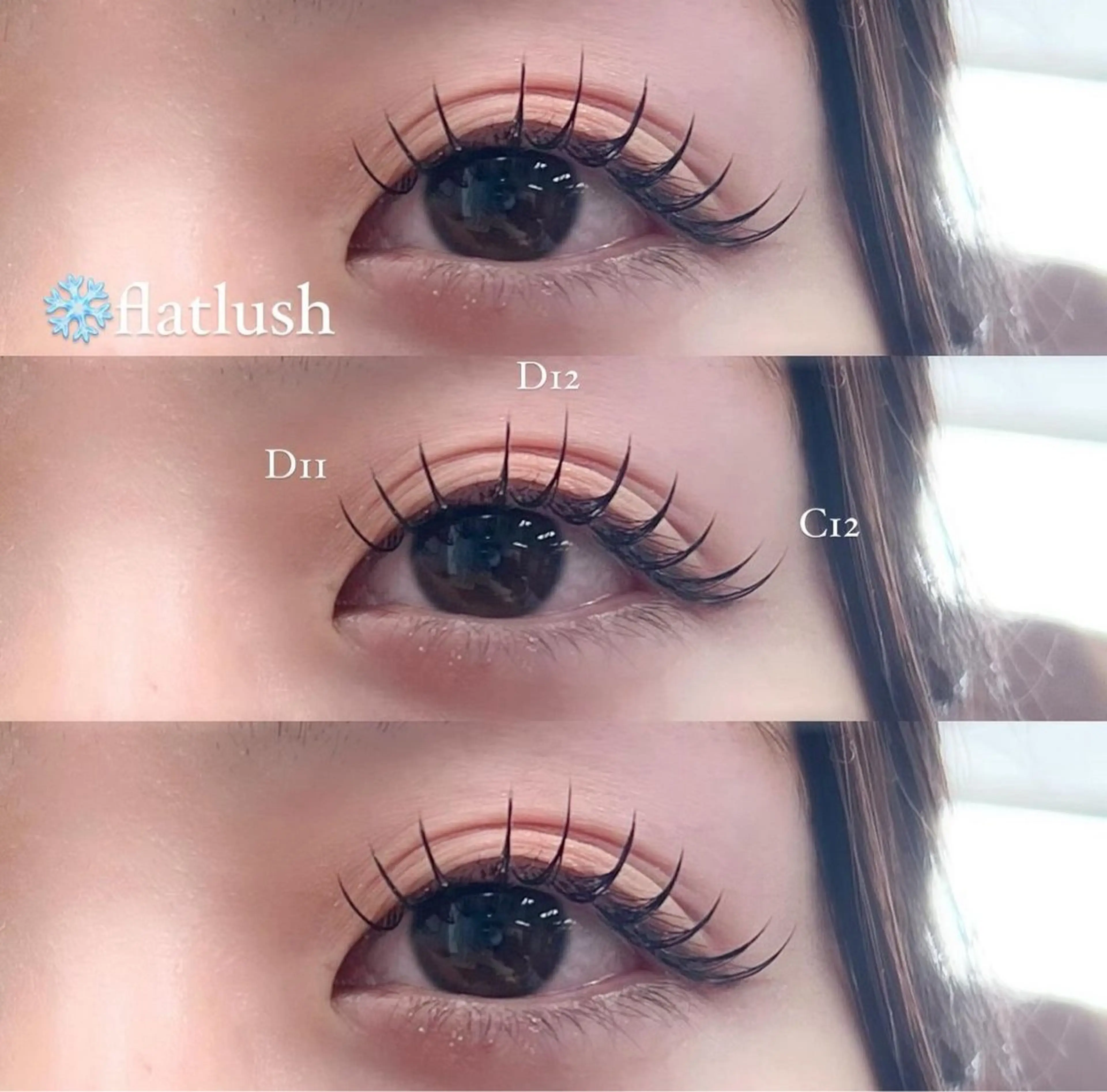 マツエク・マツパ mila コジマ ミカのマツエク・マツパデザイン