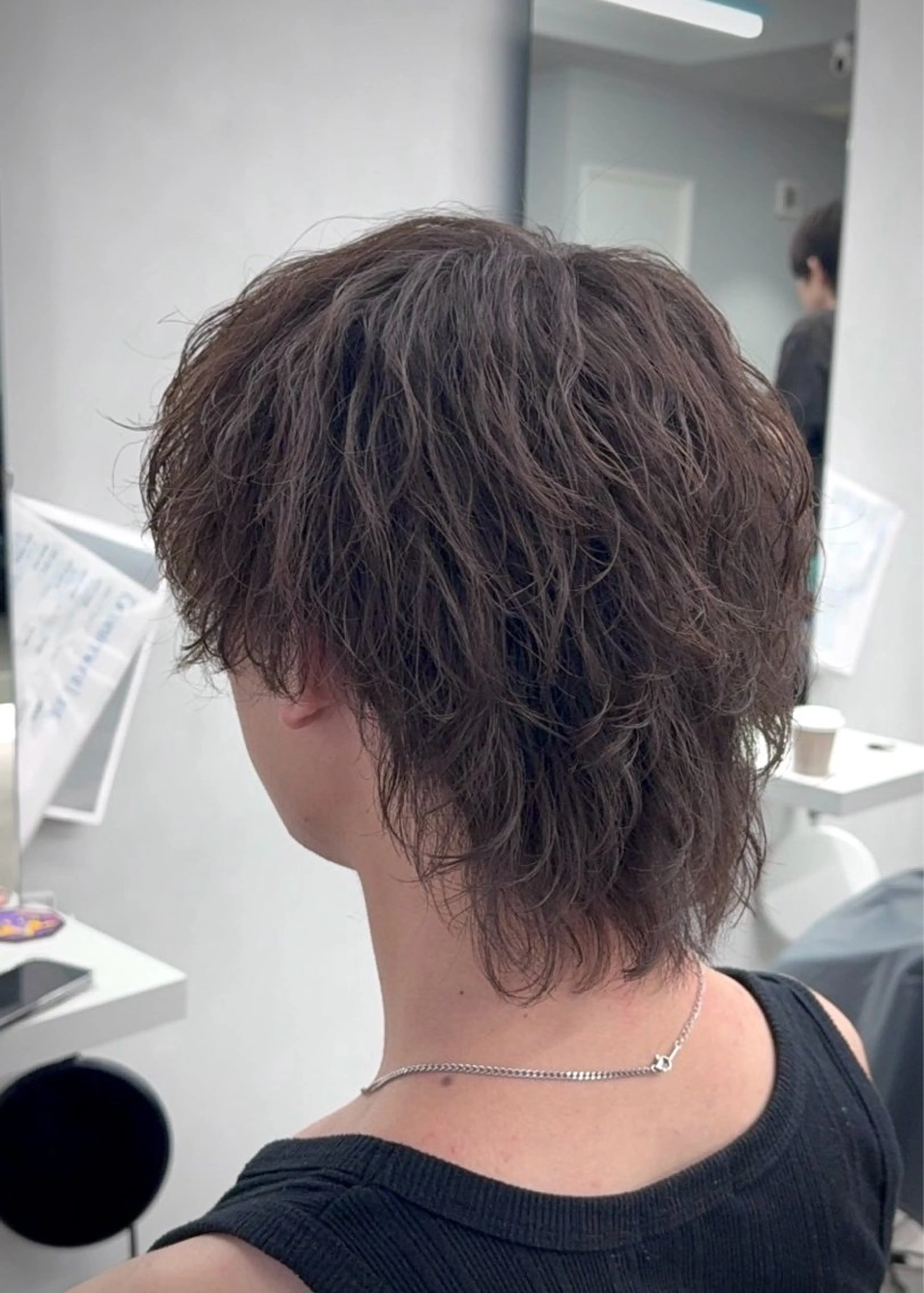 セミロング 無料カットモデル ユナのヘアスタイル