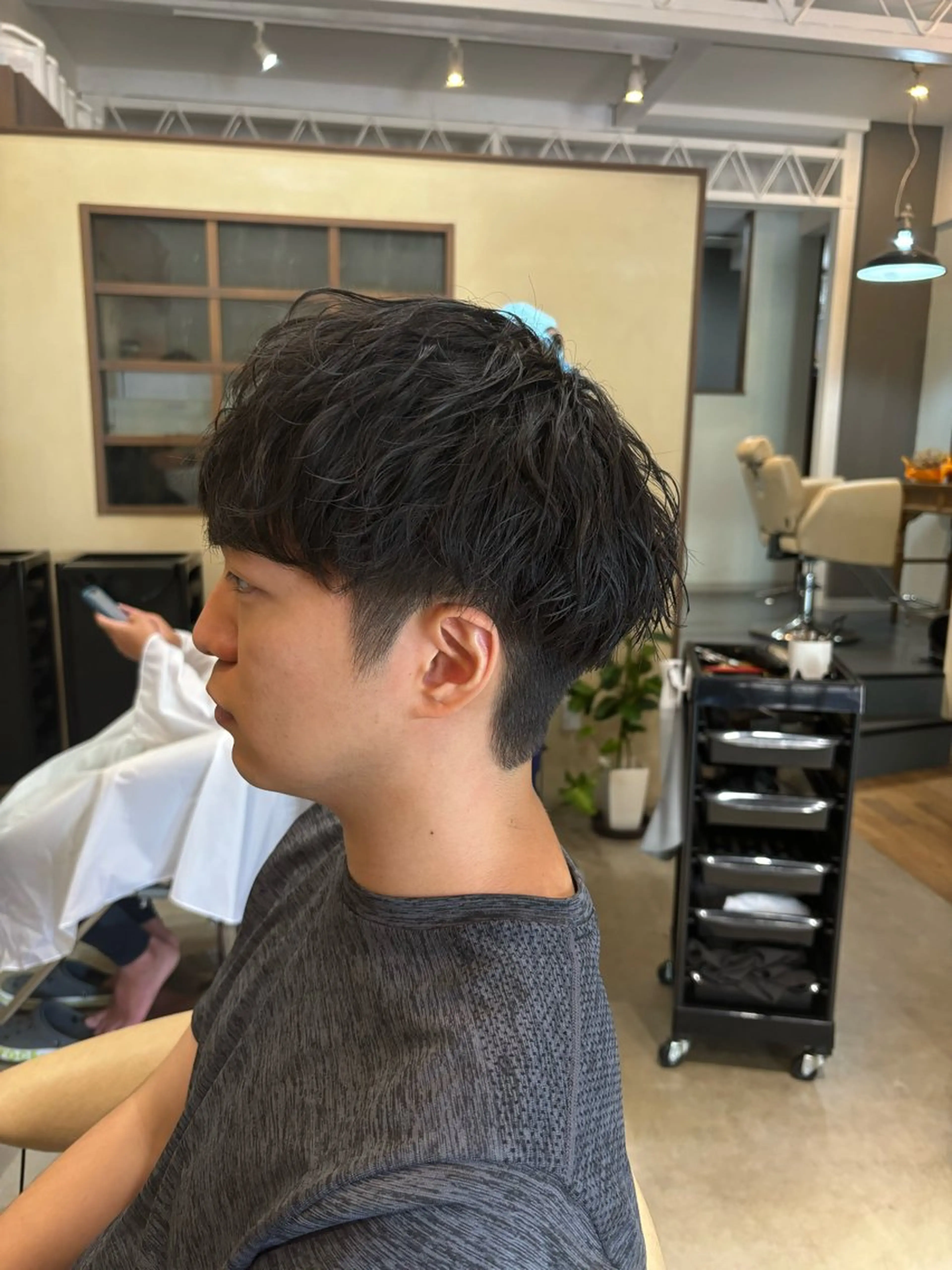 ショート メンズ 鹿児島 TSUBASAのヘアスタイル