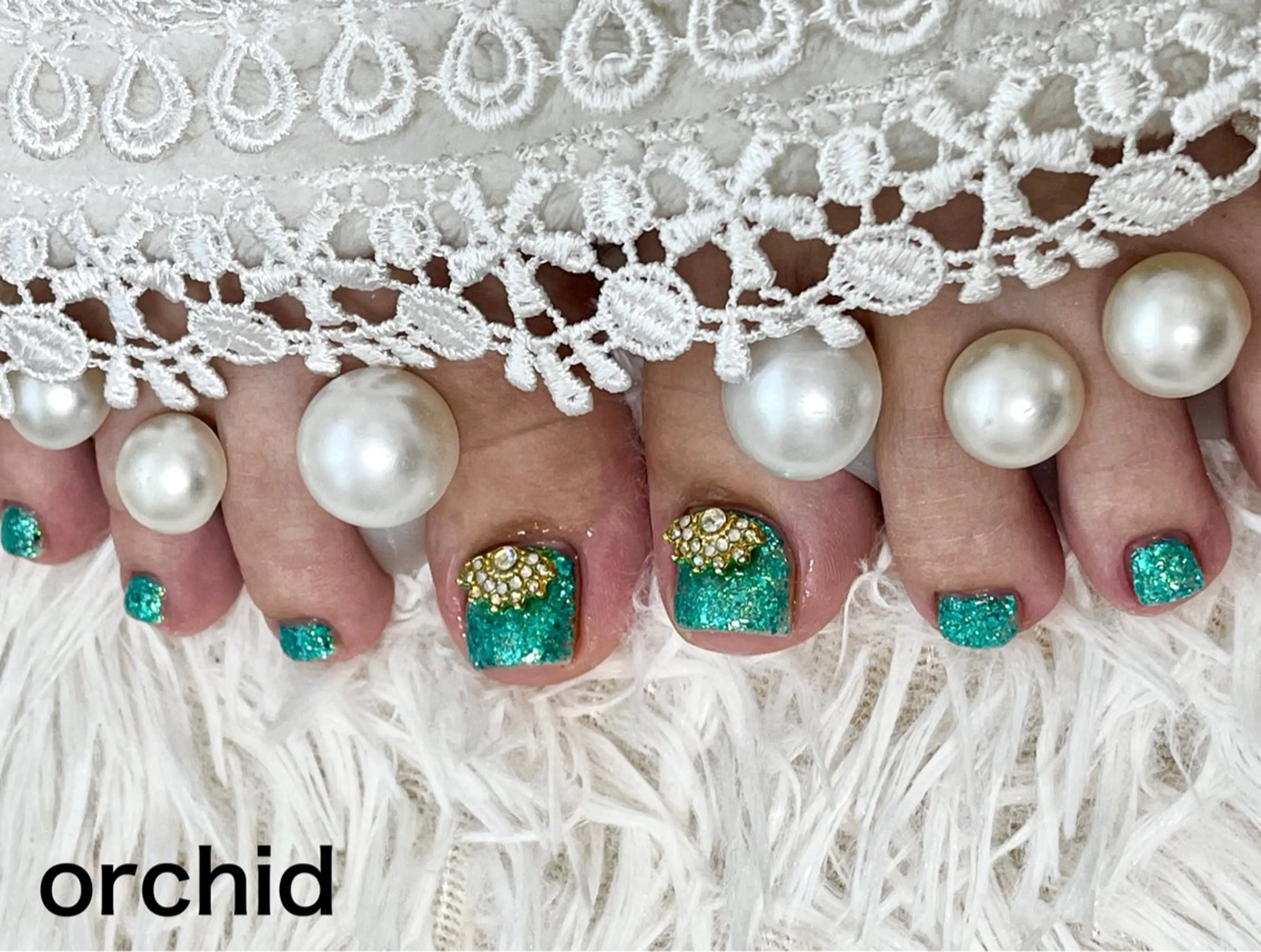 ネイル orchid ♡オーキッドのネイルデザイン