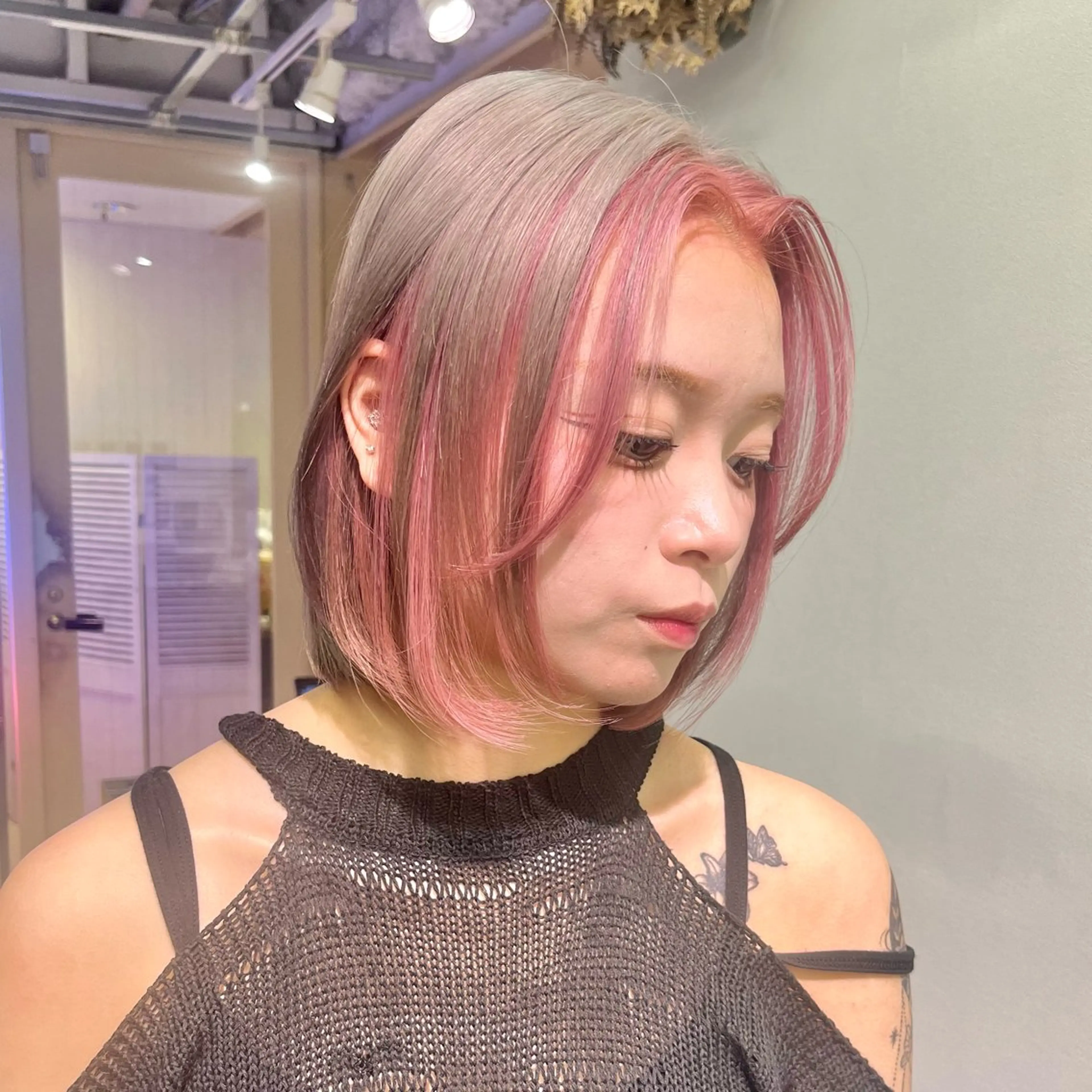 カラー ヘアカラー トリートメント ヘアセット 渋谷🎨ブリーチ特化 ×エクステ🎨レンのヘアスタイル