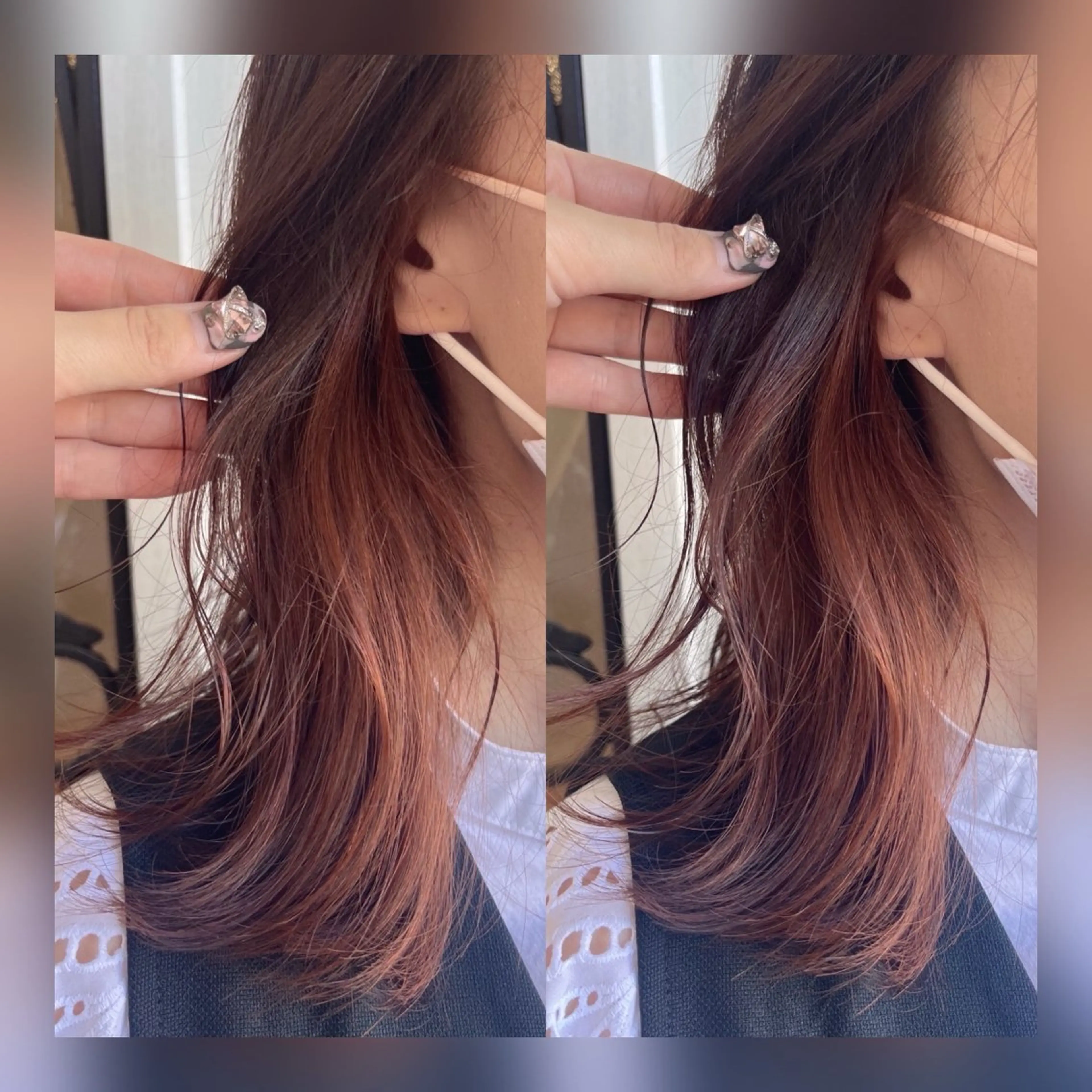 ミディアム カラー 髪質改善美容室Qin hair所属・【女性限定】 👑hanaのヘアスタイル