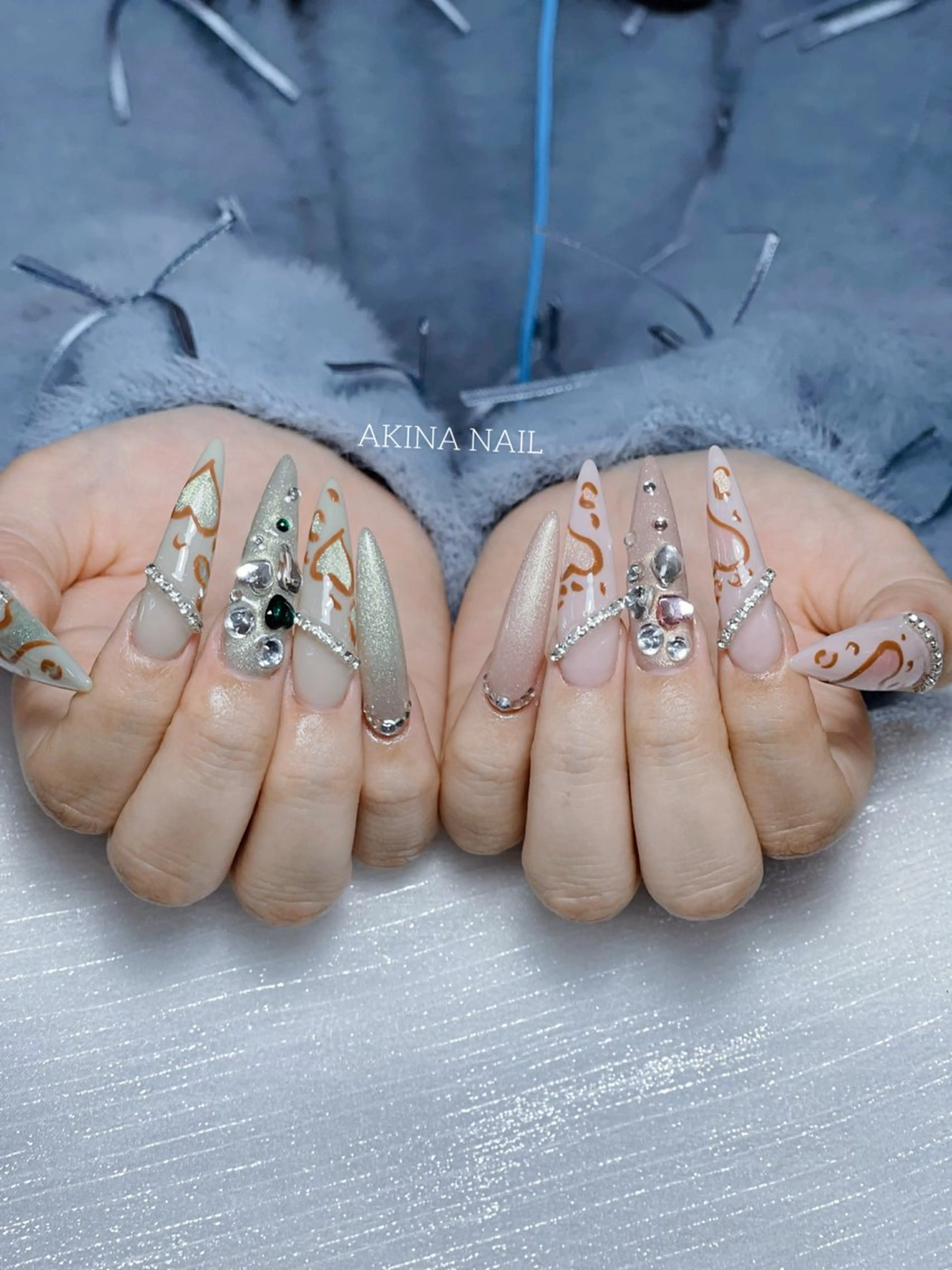 ネイル ハンドネイル Akina Nailのネイルデザイン