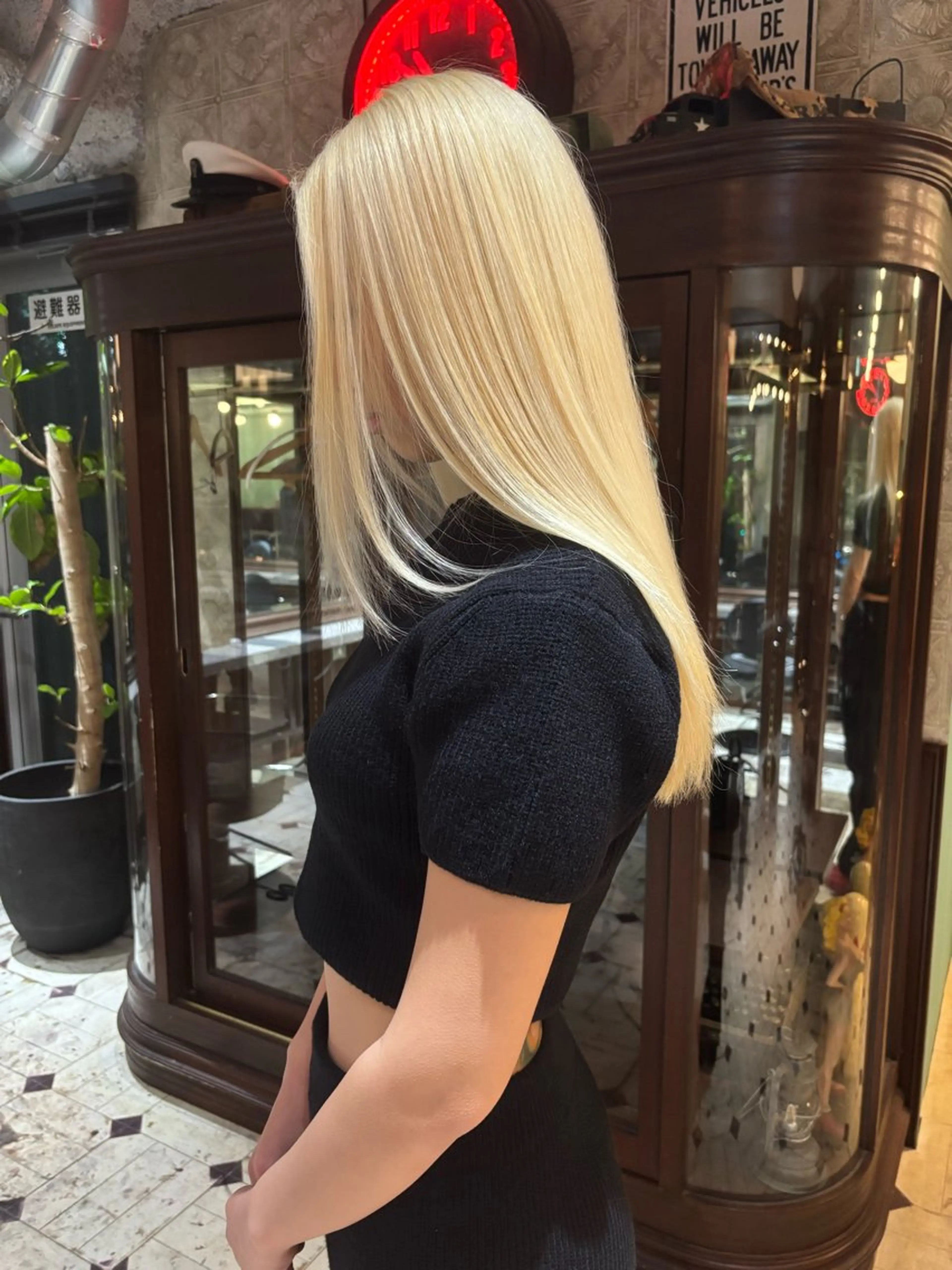 ロング ヘアカラー 鈴木 涼太のヘアスタイル