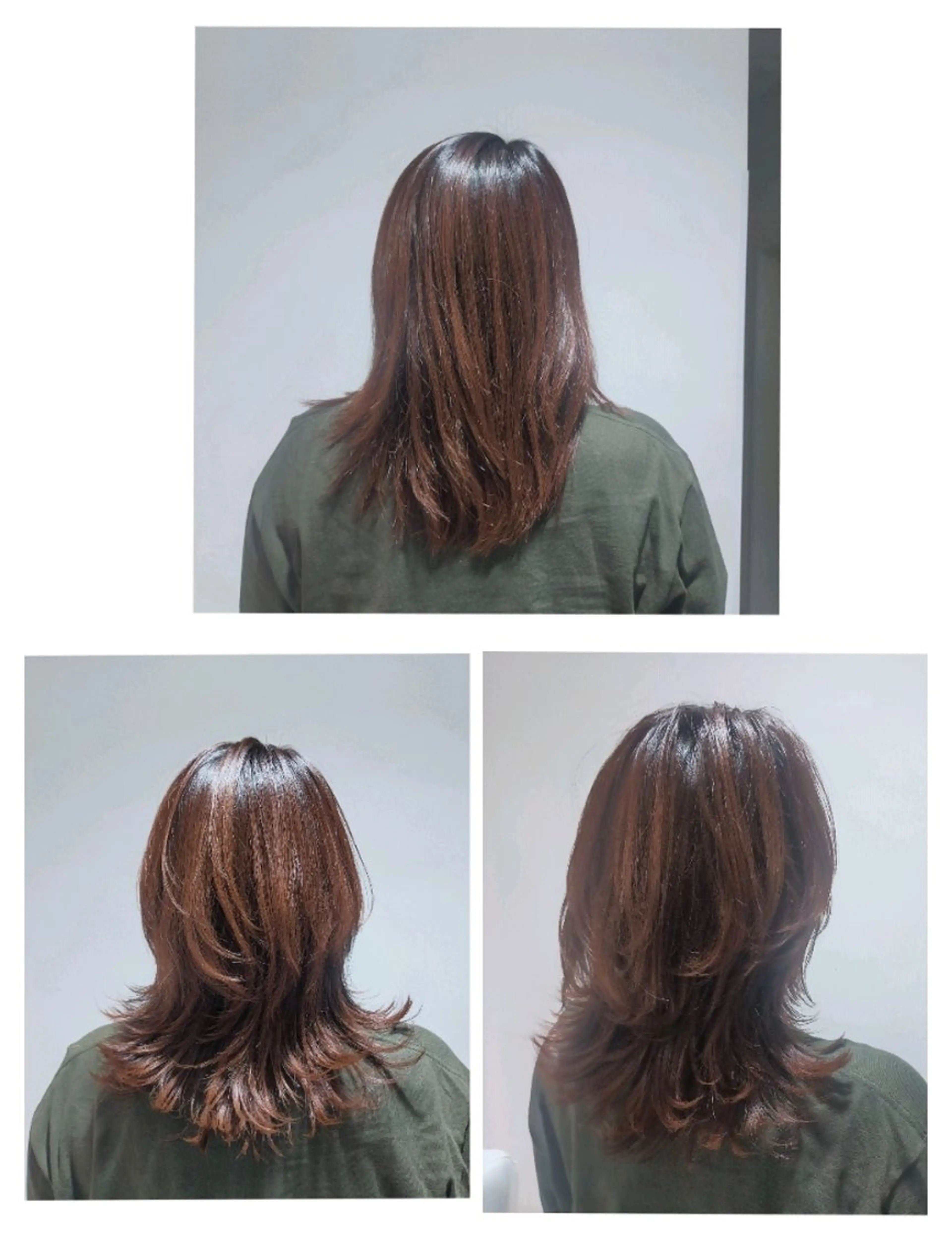 ミディアム 和佐 ももえのヘアスタイル