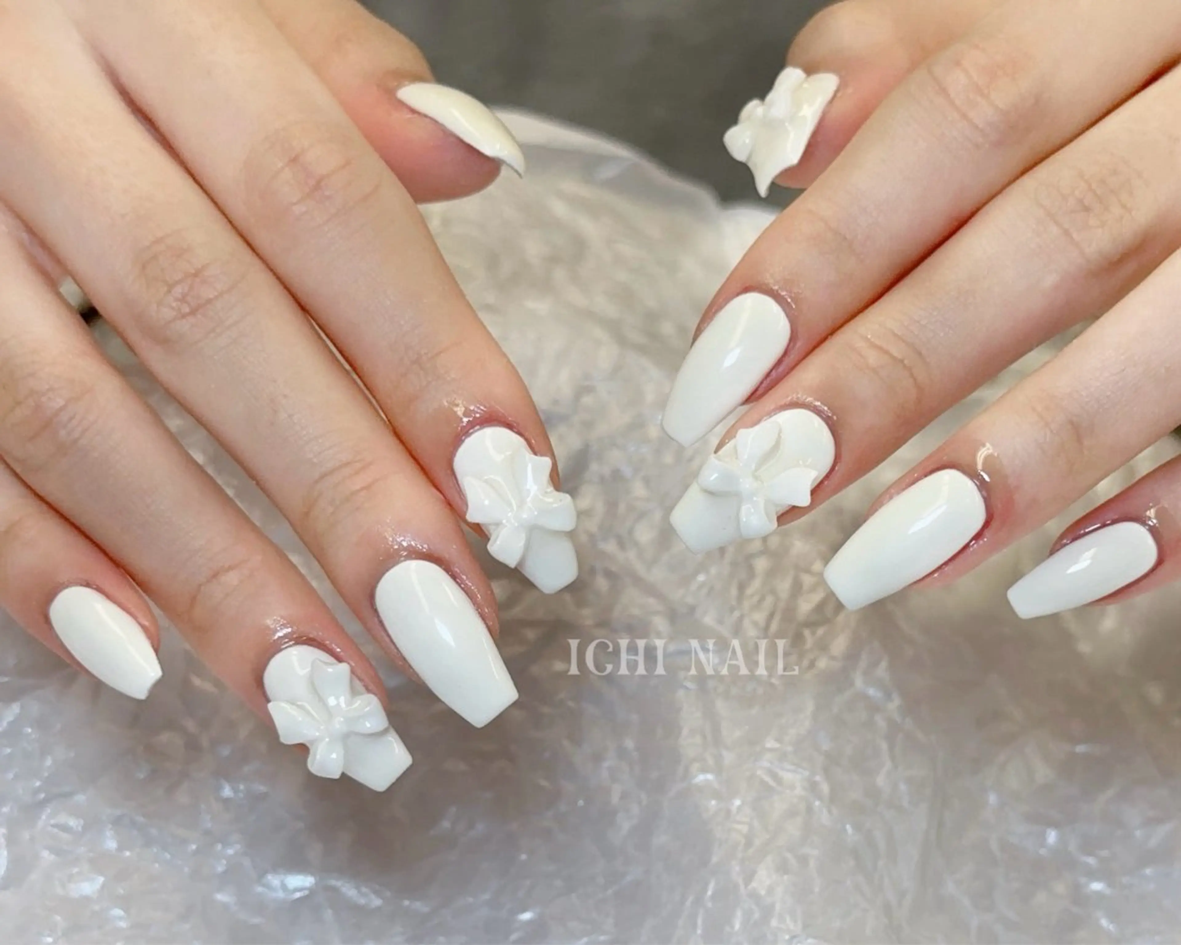 【自爪】🍯持ち込み4本シンプルデザイン🧸の写真