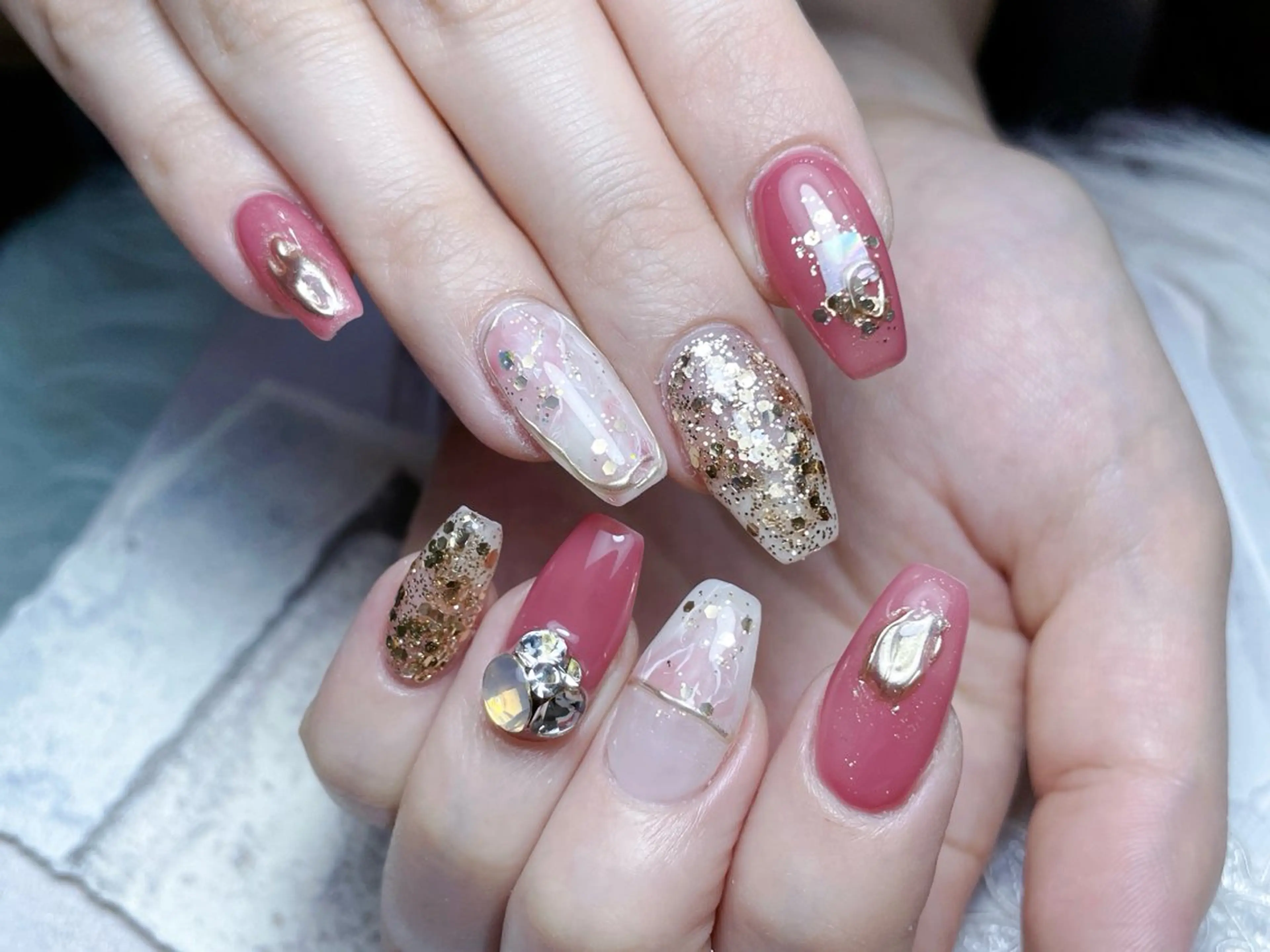 ネイル ハンドネイル princess👑 木戸　唯のネイルデザイン