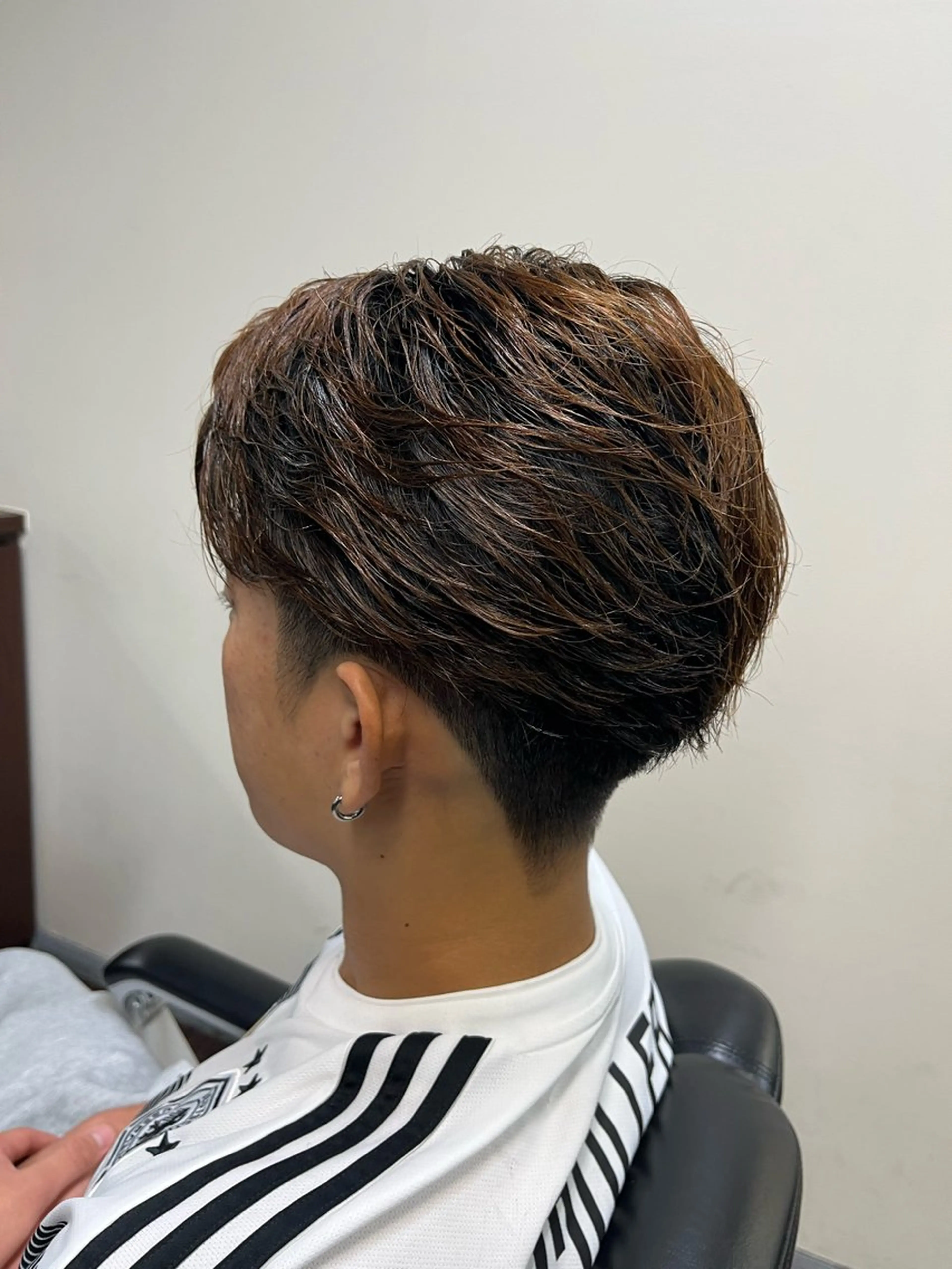 ミディアム ＢＡＲＢＥＲ koyoのヘアスタイル