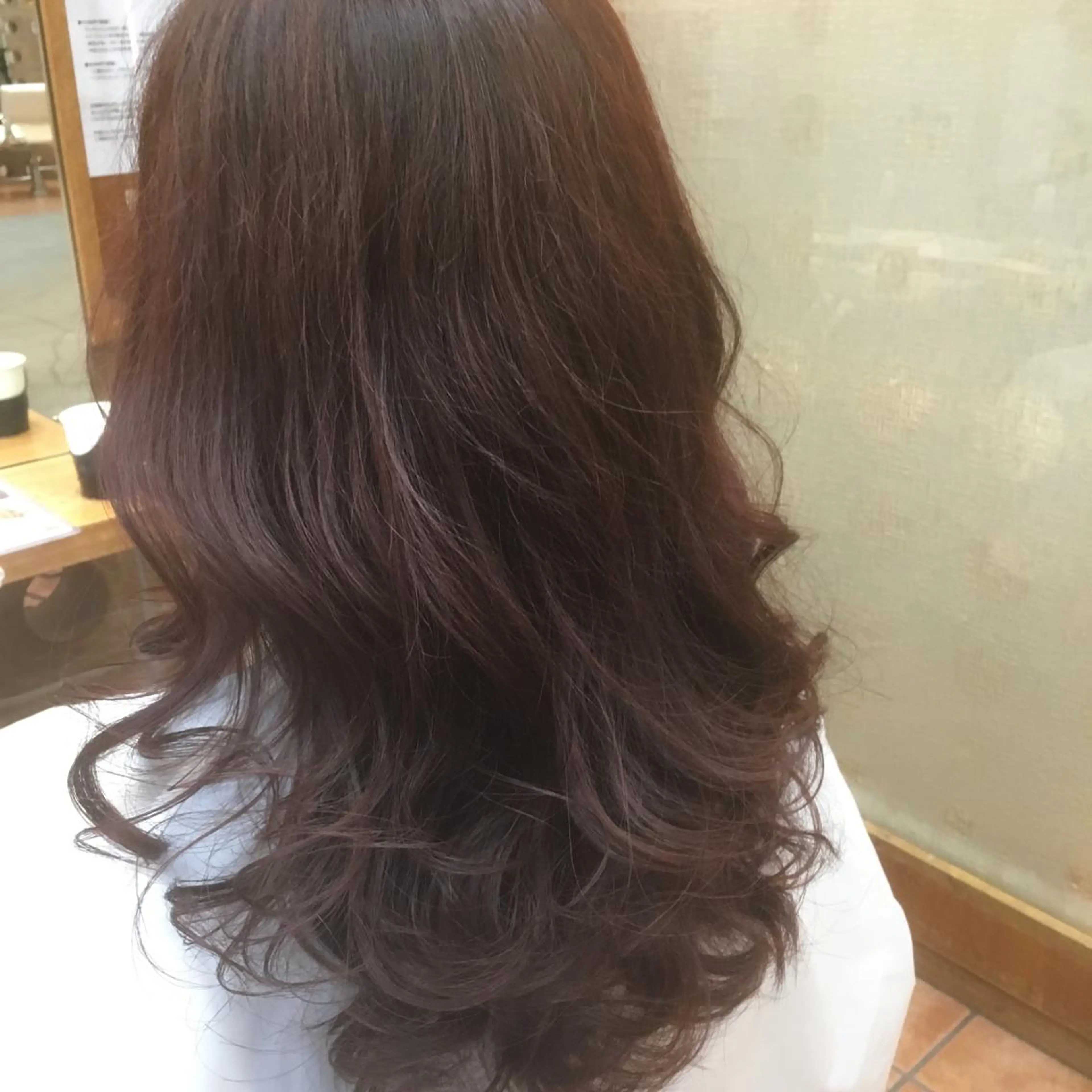 ミディアム カラー 白髪ぼかしハイライト 柳川拓哉のヘアスタイル