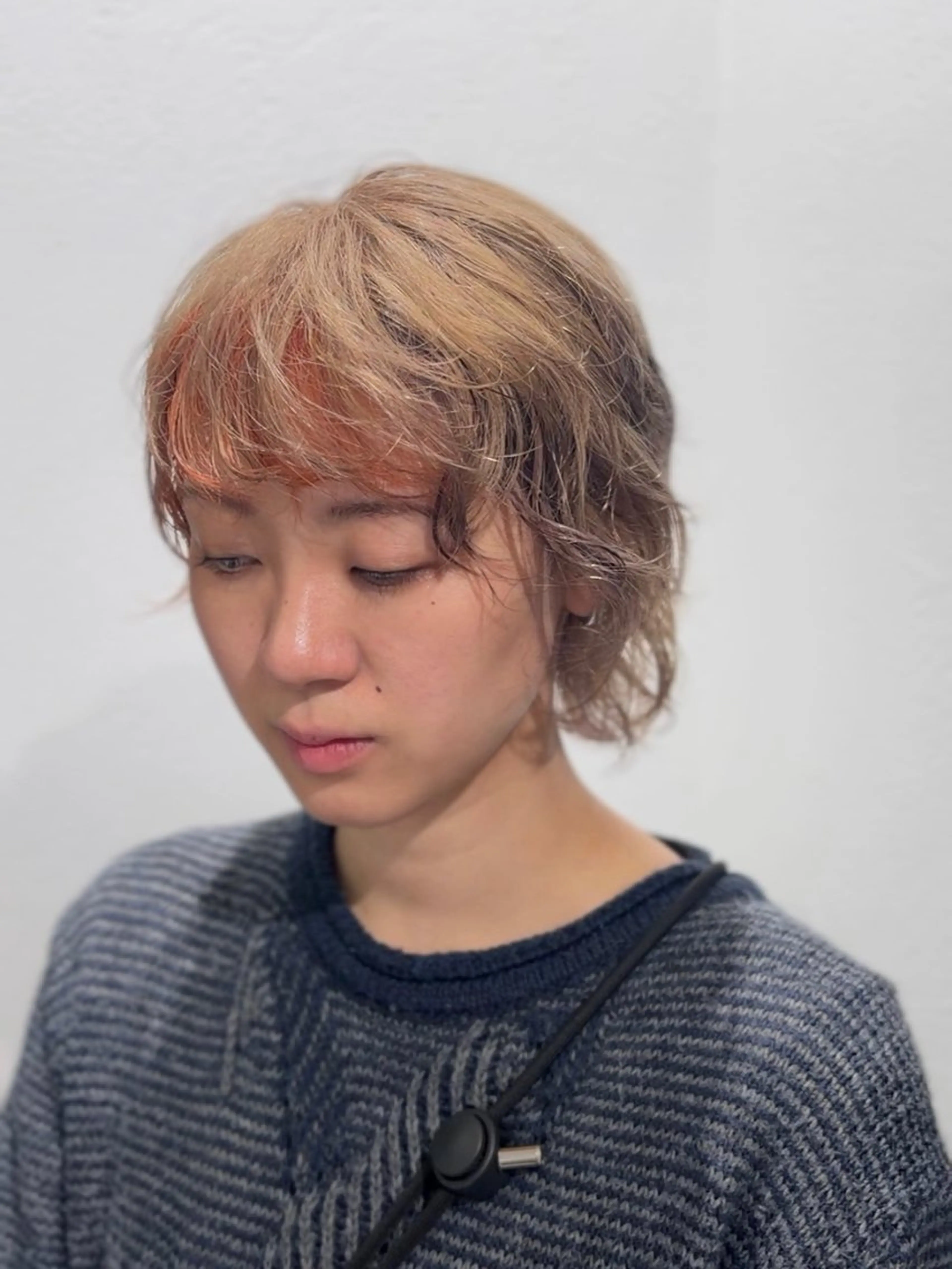 カラー デザインカラー ブリーチ・デザイン カラー/江原のヘアスタイル