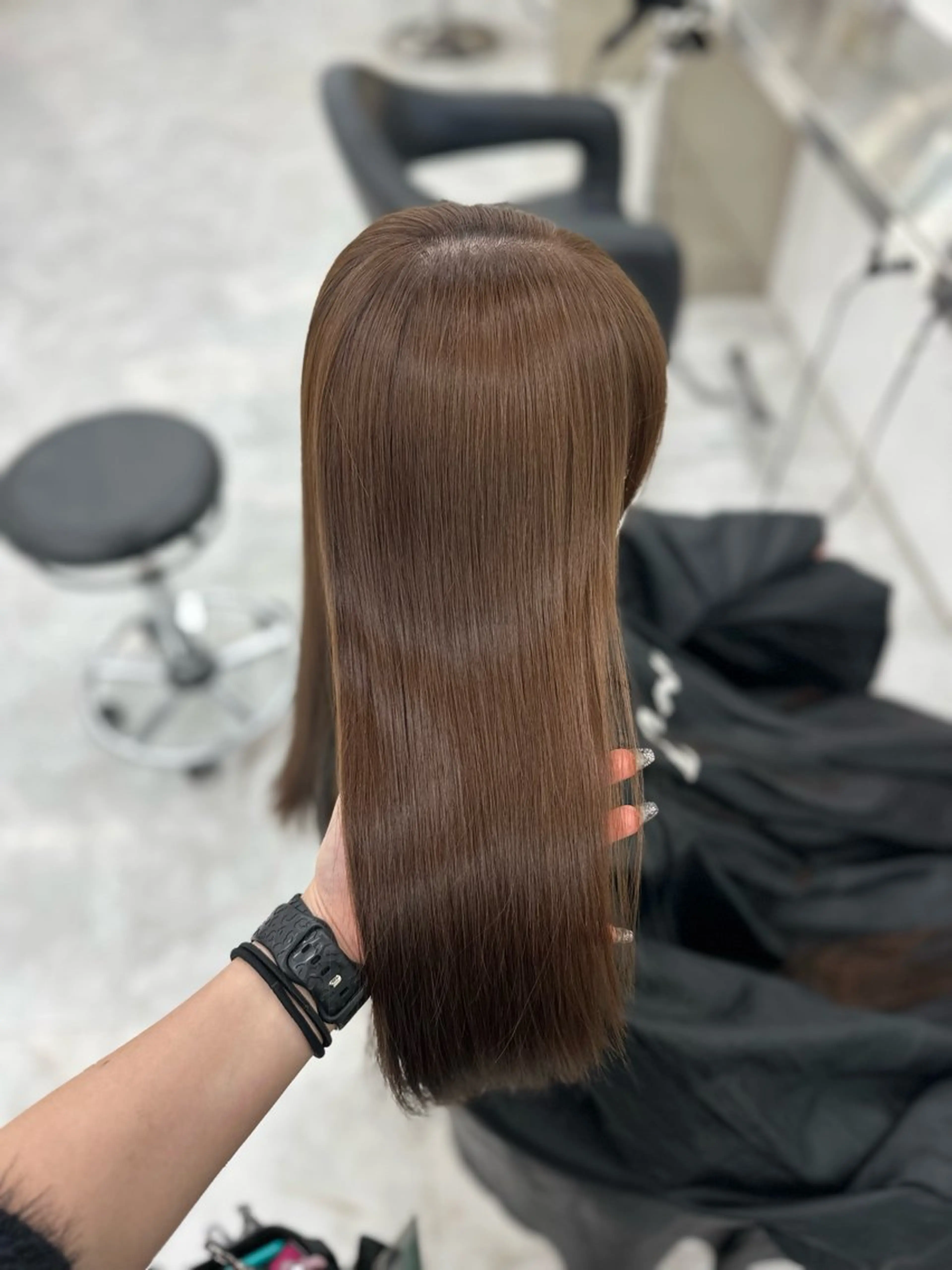 カラー 透ける透明感カラー 🎀anju/渋谷のヘアスタイル