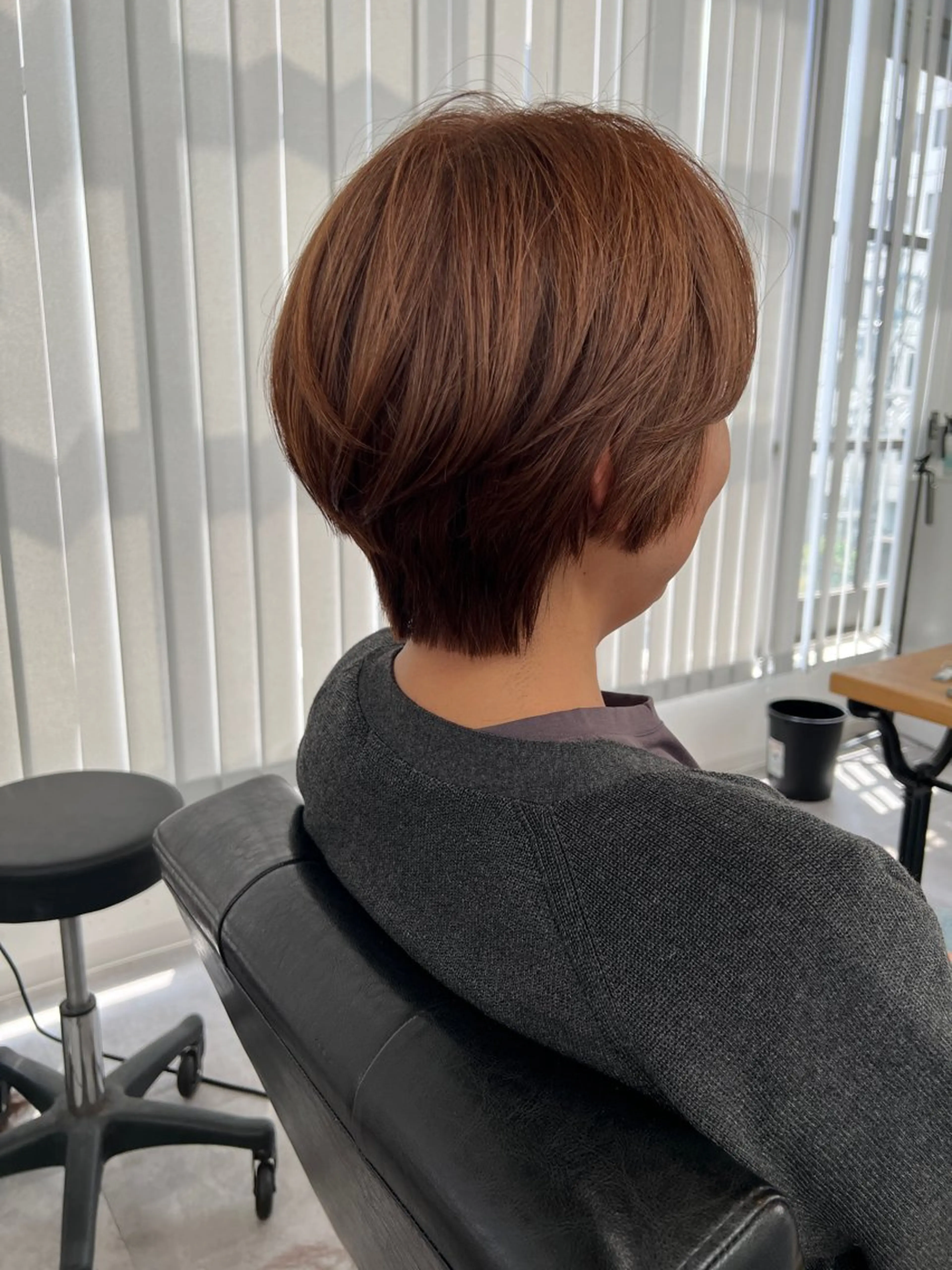 ショート カラー ショートヘア カット ヘアカラー ショートカット/ 岡山駅前/KAZUのヘアスタイル