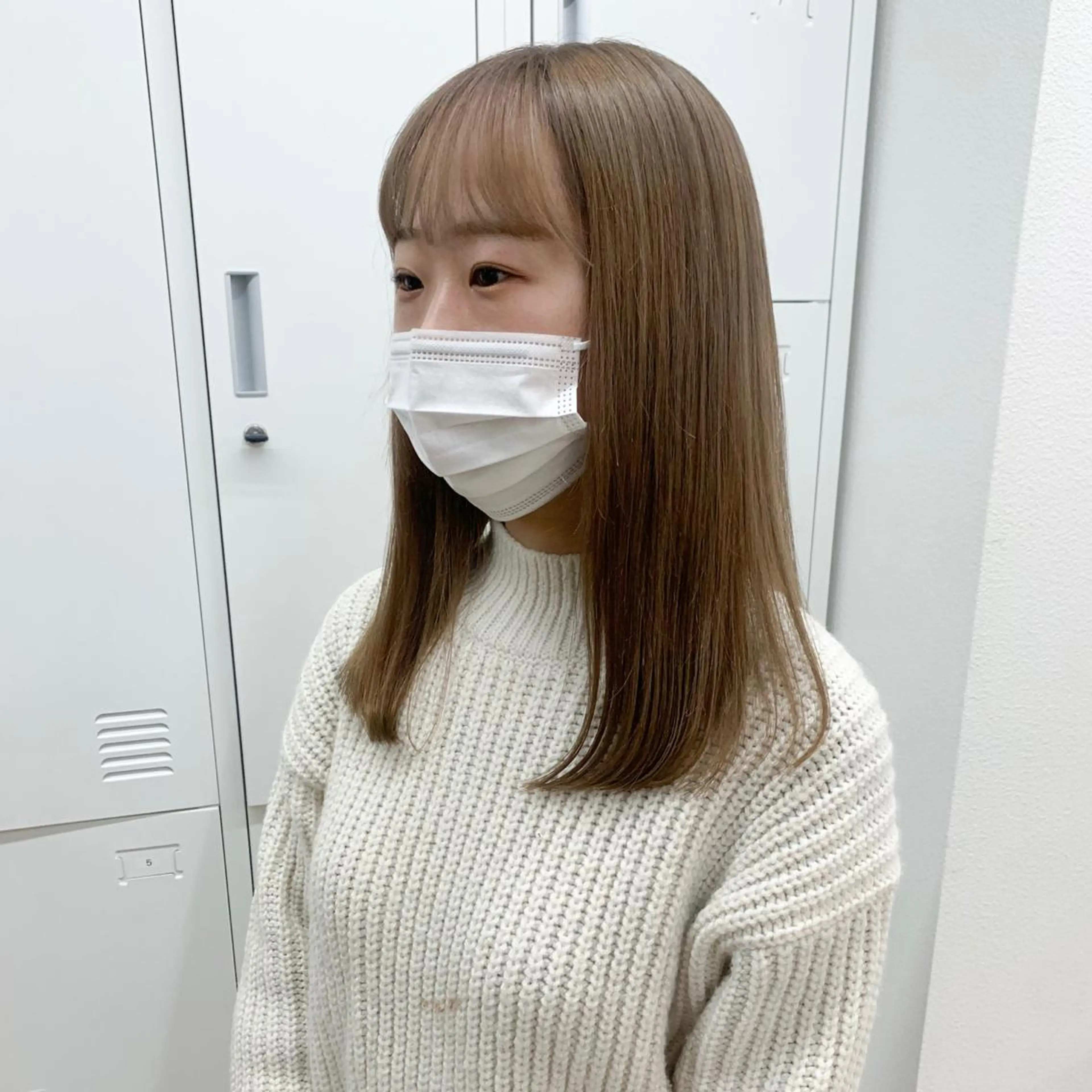 ミディアム カラー ヘアカラー トリートメント cirrus所属・cirrus🕊 山縣あかりのヘアスタイル