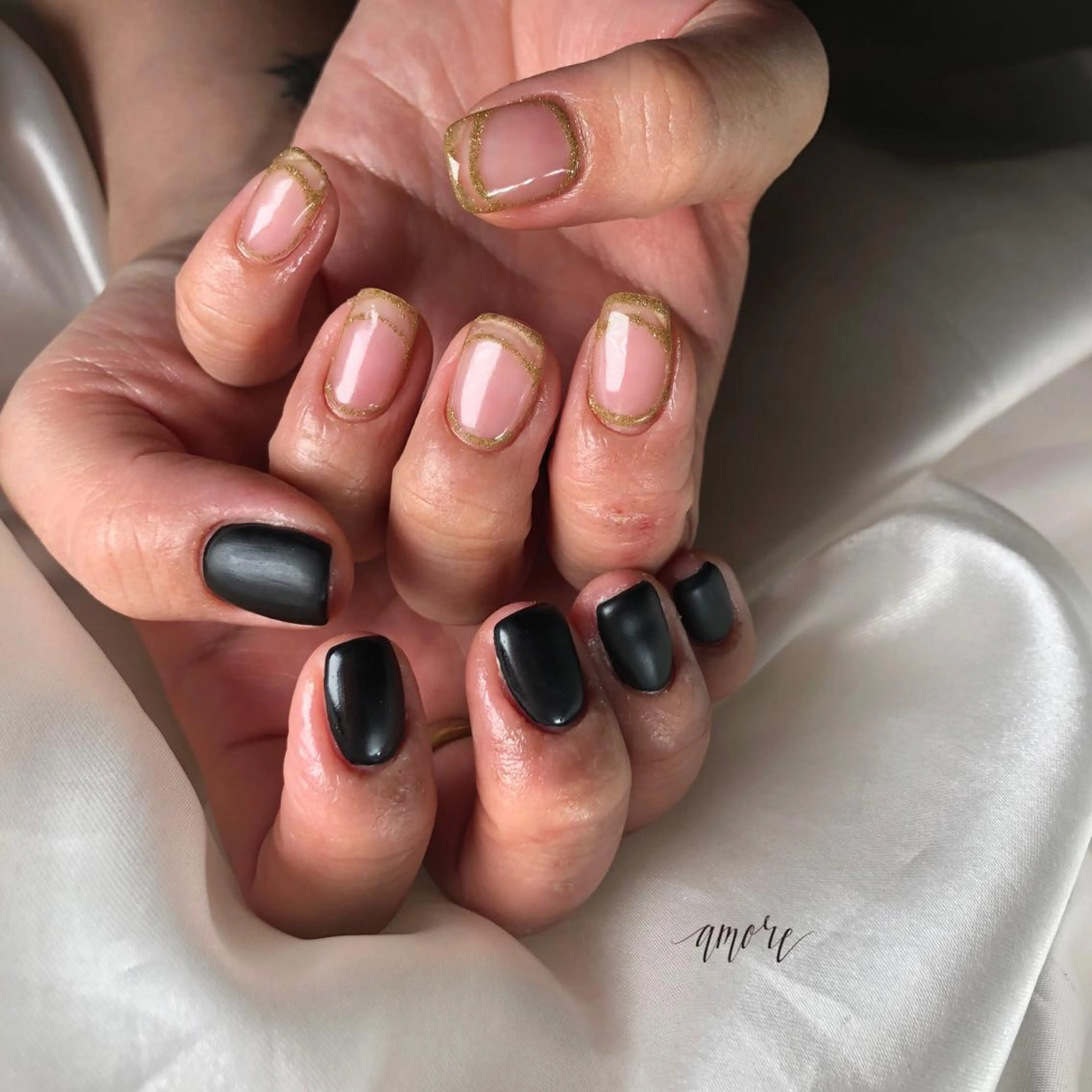 ネイル ジェルネイル 氷ネイル・うるうるネイル キラキラネイル マグネットネイル ミラーネイル You kyehwaのネイルデザイン