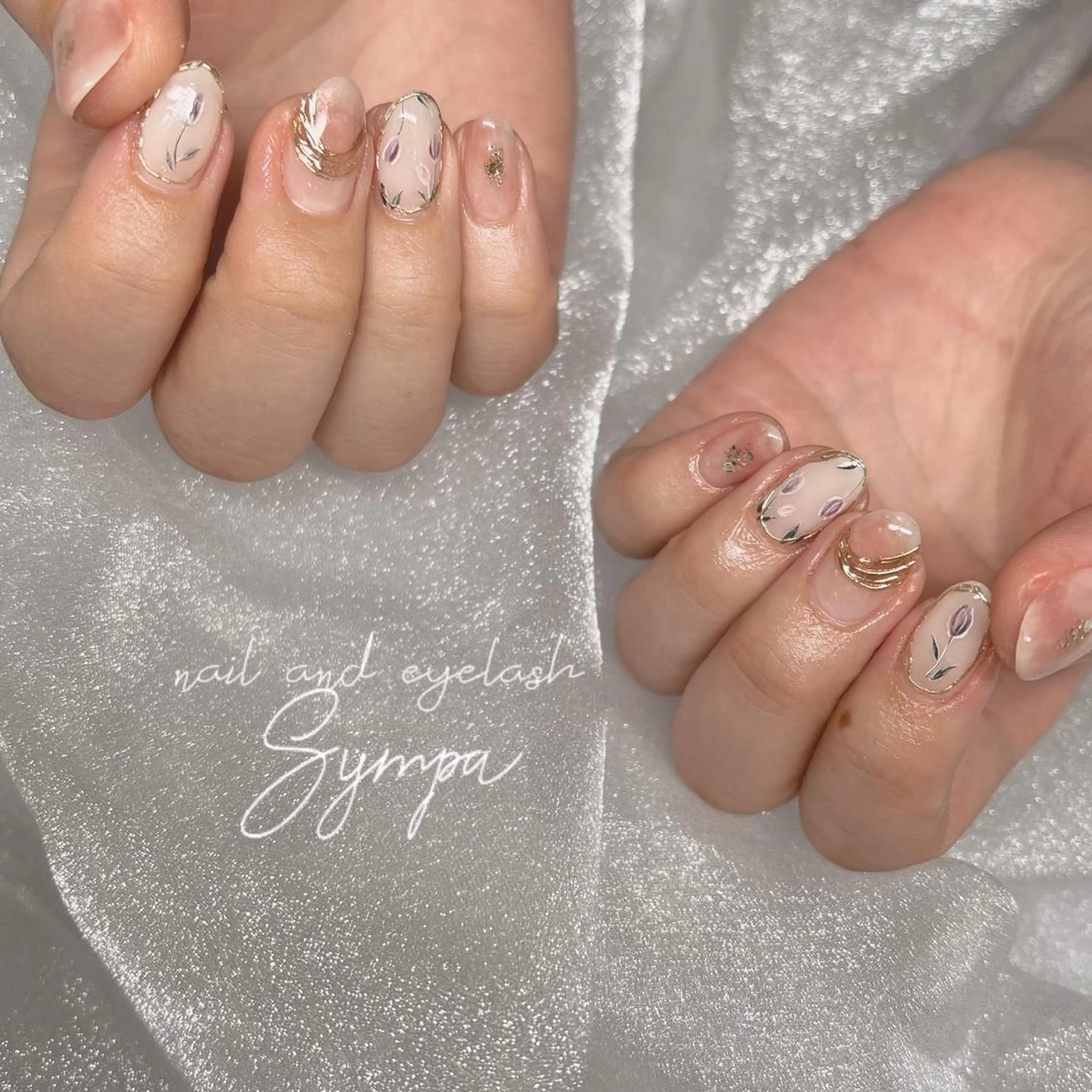 ネイル ハンドネイル Sympa:) YURIKAのネイルデザイン