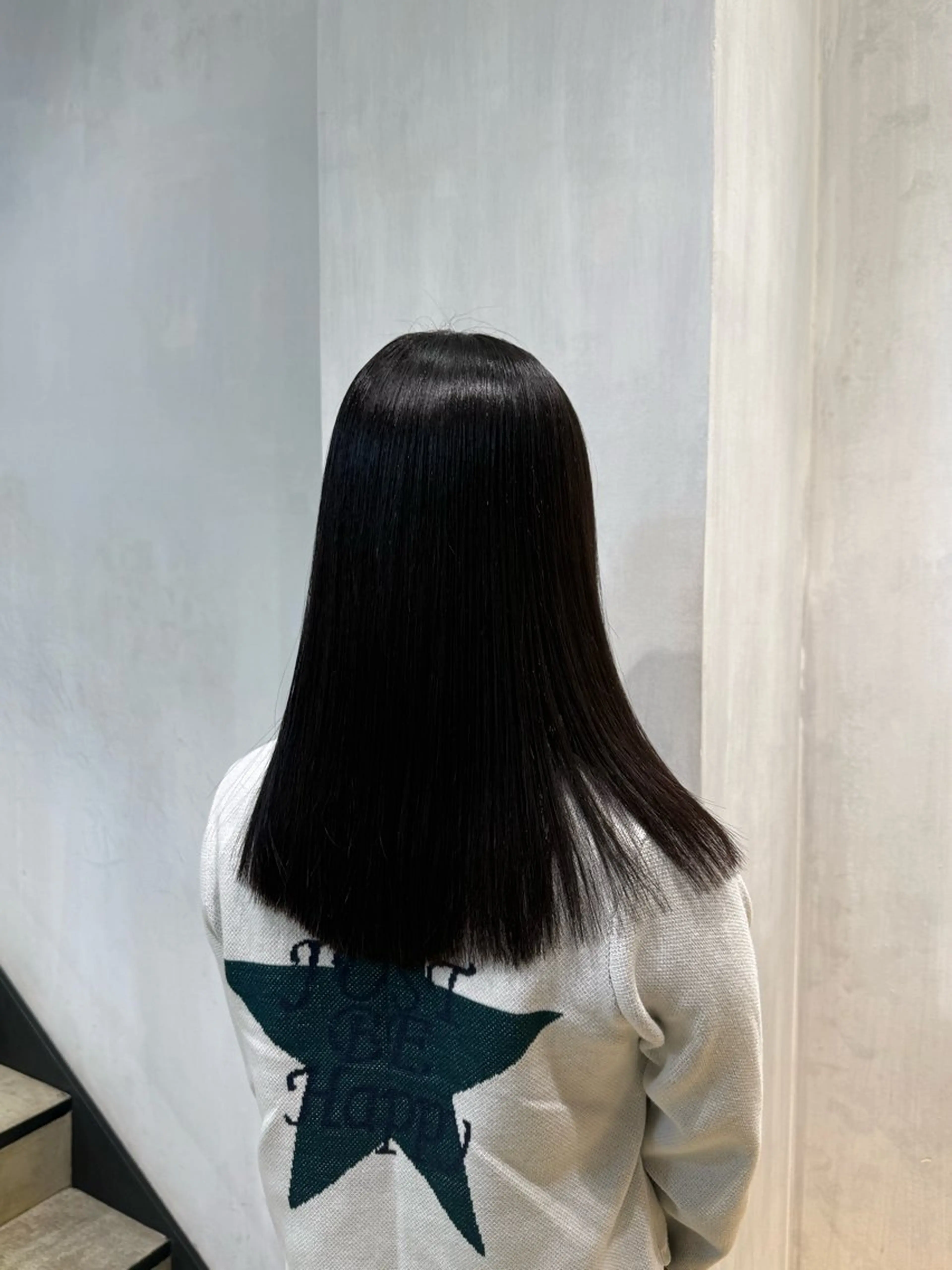 ロング 縮毛矯正 shuto/ ショートカット/本山のヘアスタイル