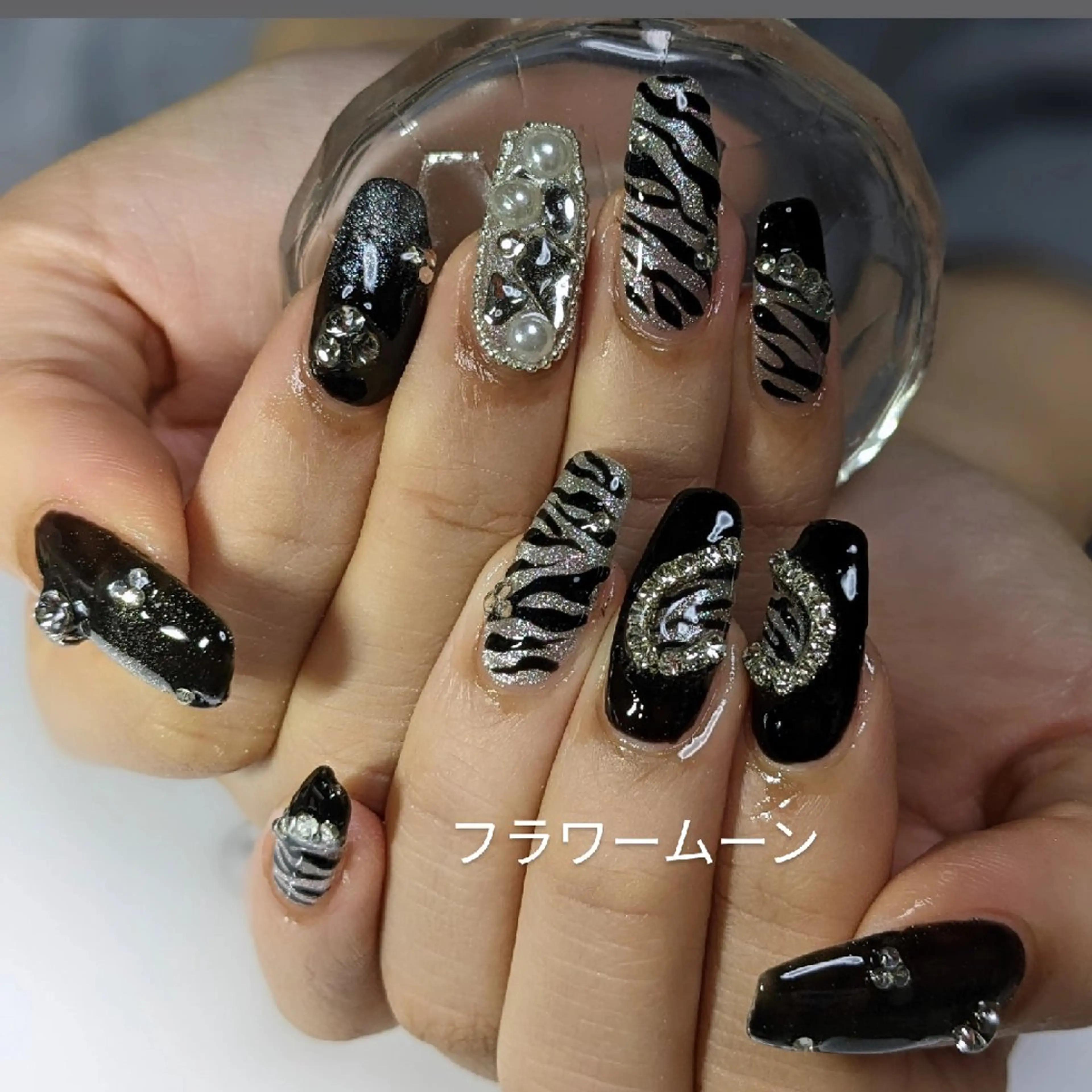 🖐️短めスカルプ160~200分オフ＆ケア込アート無制限パーツ付け放題✨の写真