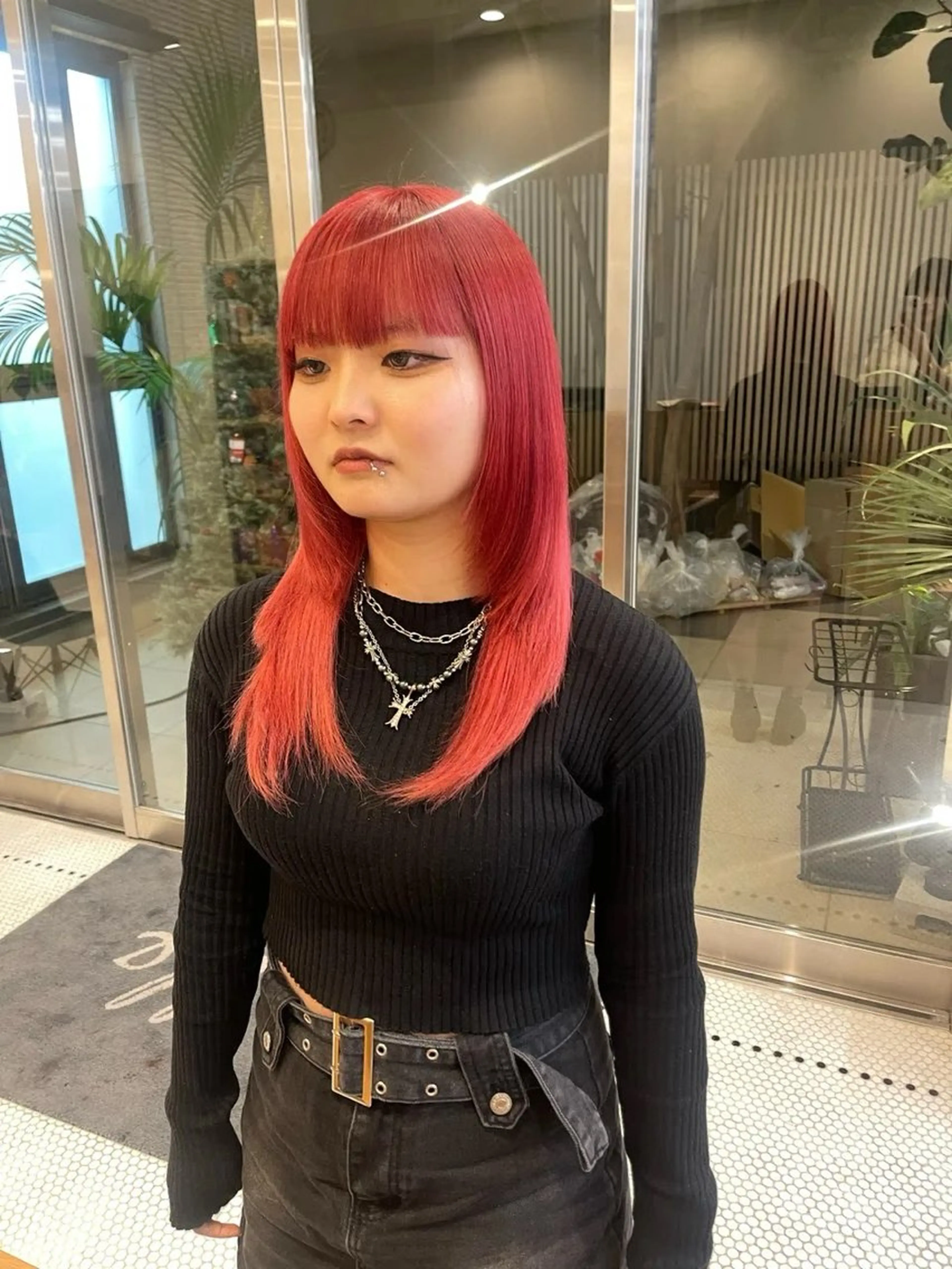 カラー マアヤ/ハイトーン /ハイレイヤーのヘアスタイル