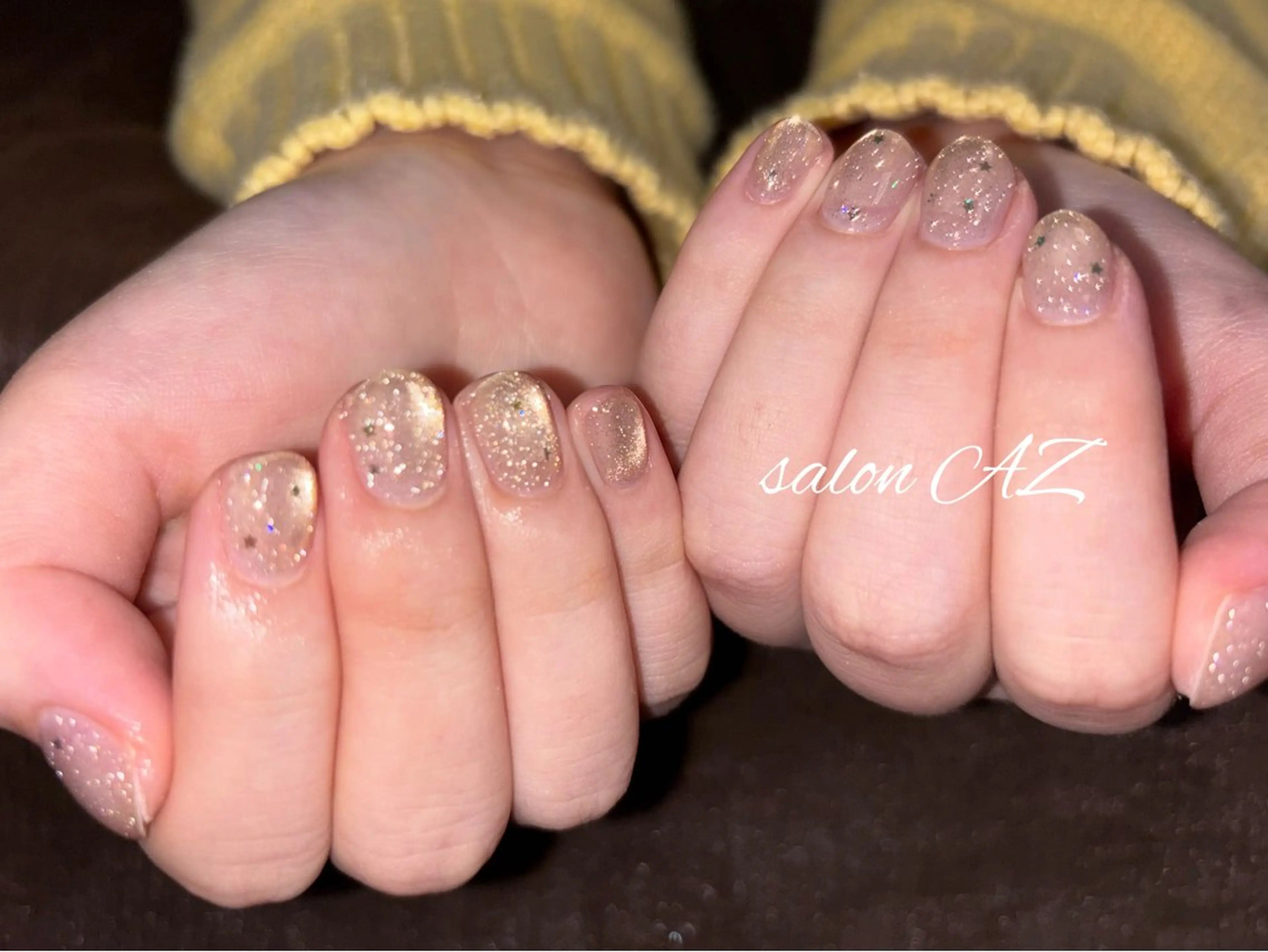 ネイル アートネイル 長さ出し フットネイル フレンチネイル ジェルネイル ハンドネイル salon AZのネイルデザイン