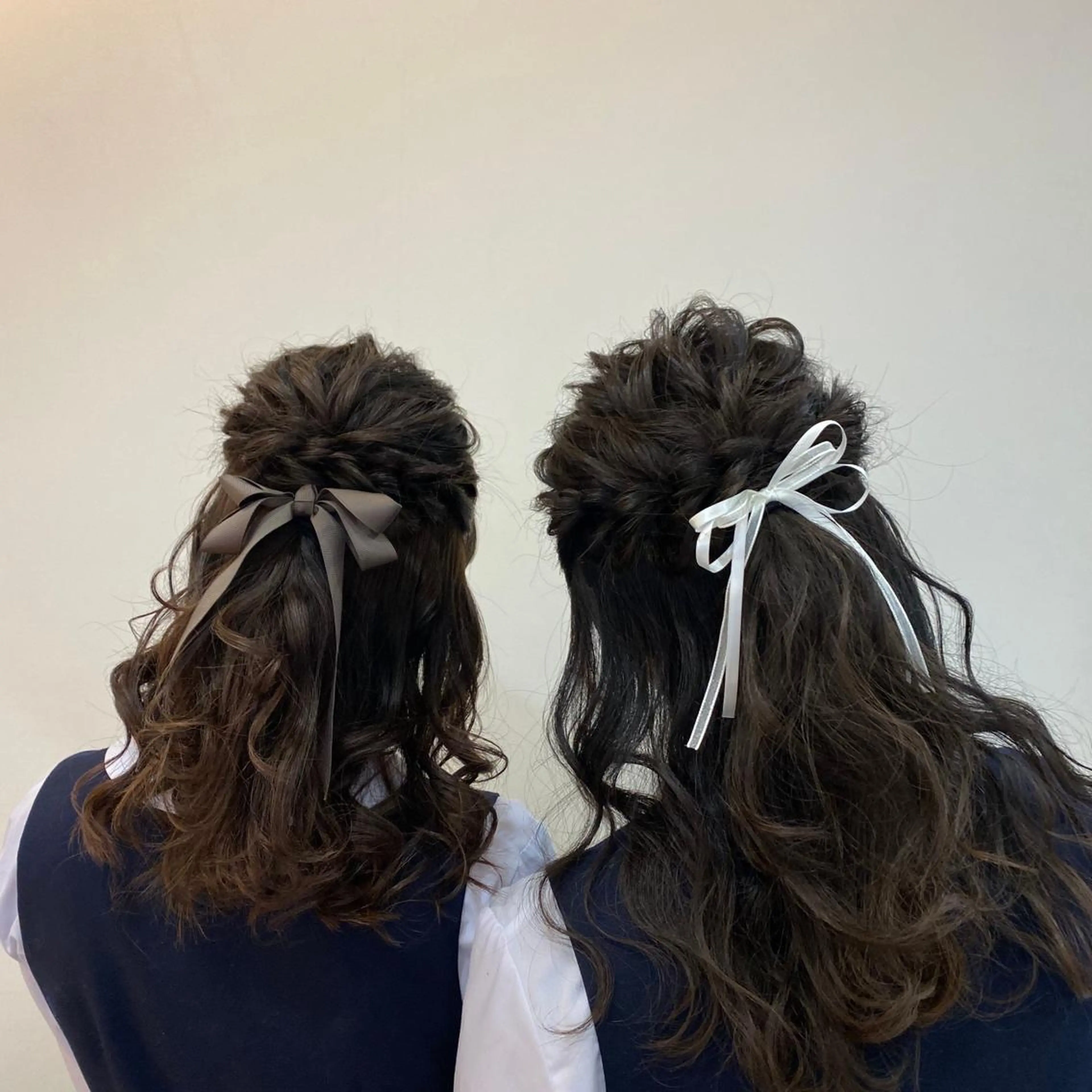 縮毛矯正/髪質改善 グレージュカラーのヘアスタイル