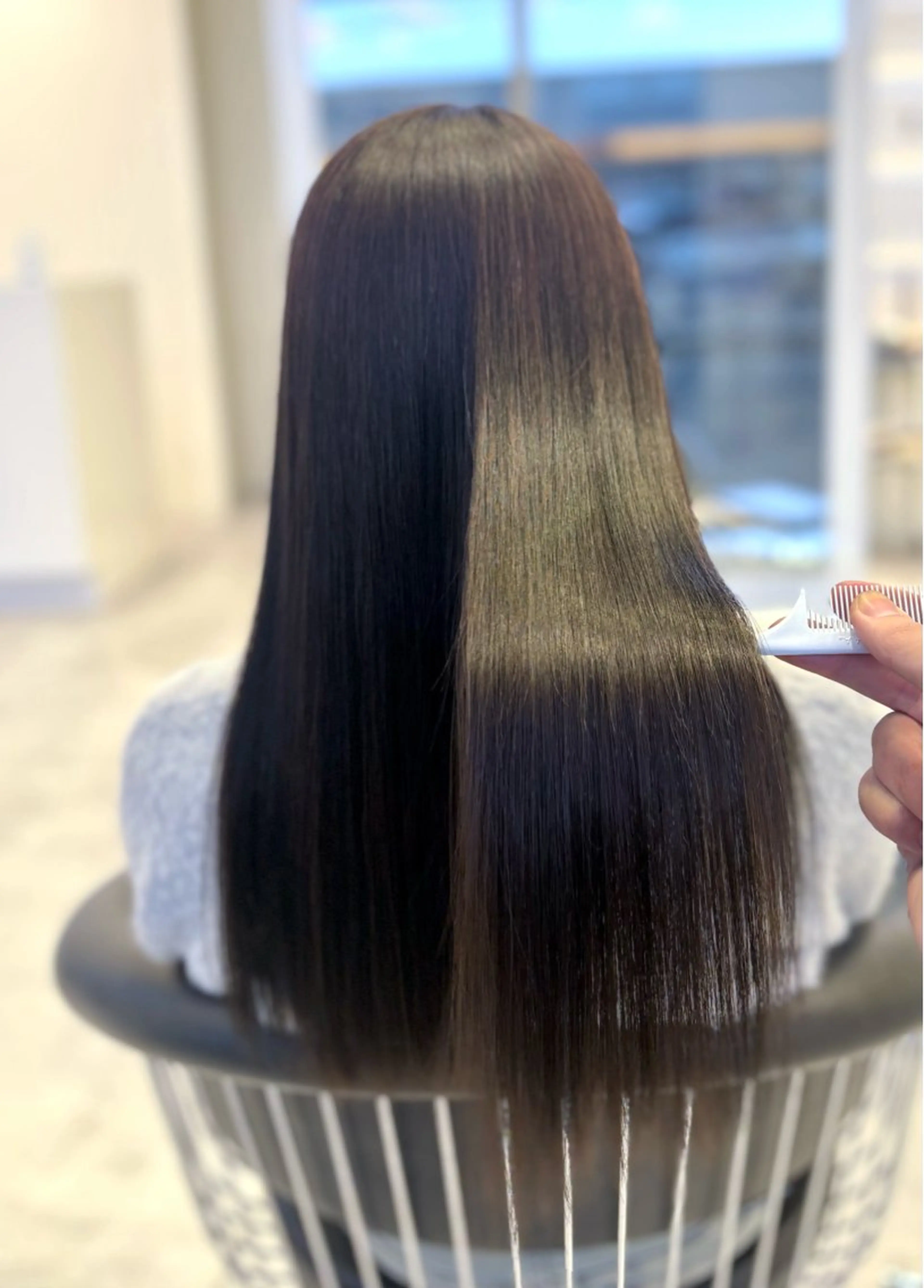 ロング カラー ヘアカラー トリートメント TopStyleSHIZUOKA所属・村尾咲季斗 髪質改善/縮毛矯正のヘアスタイル