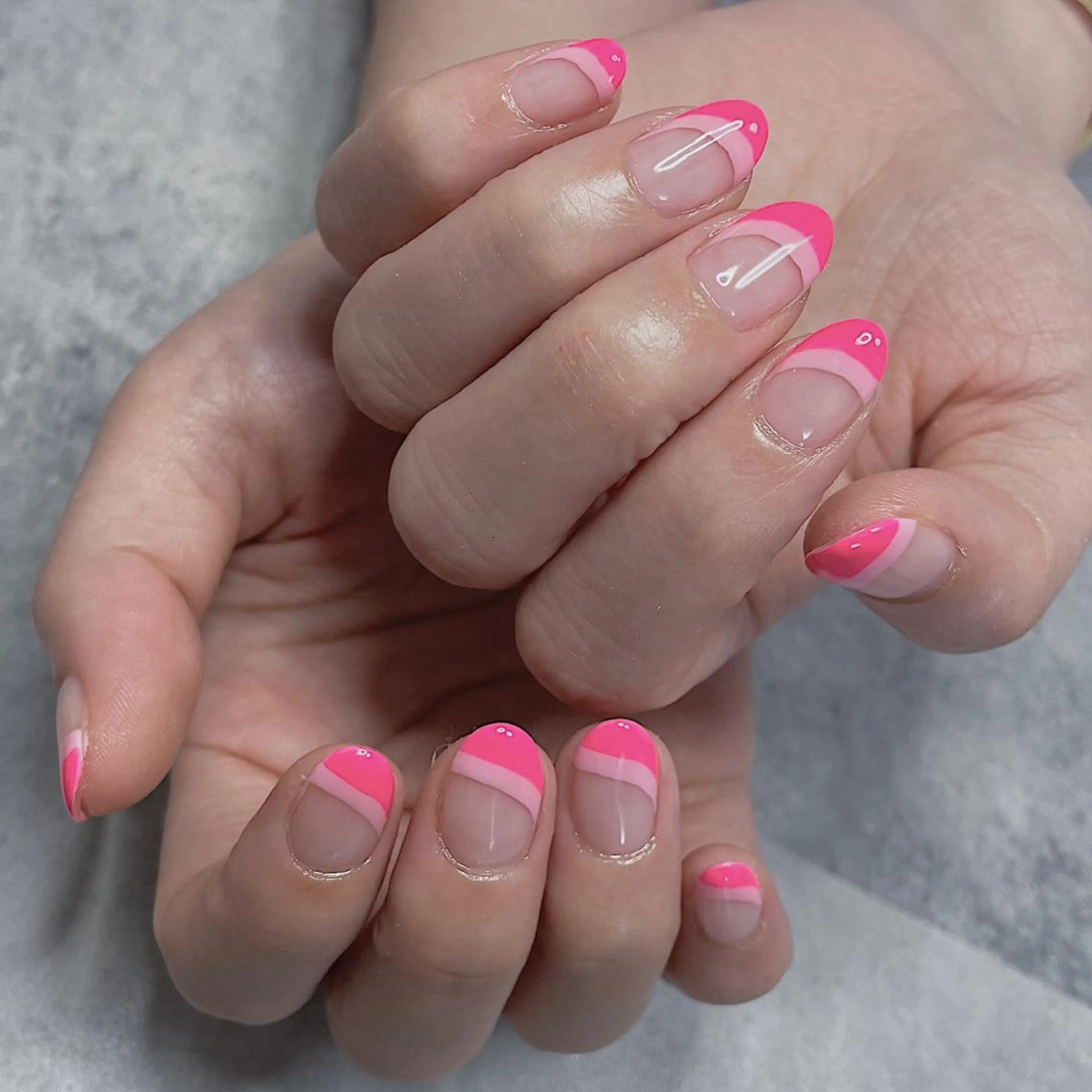 ネイル フレンチネイル ジェルネイル ハンドネイル SYU'NAIL /YUKIのネイルデザイン