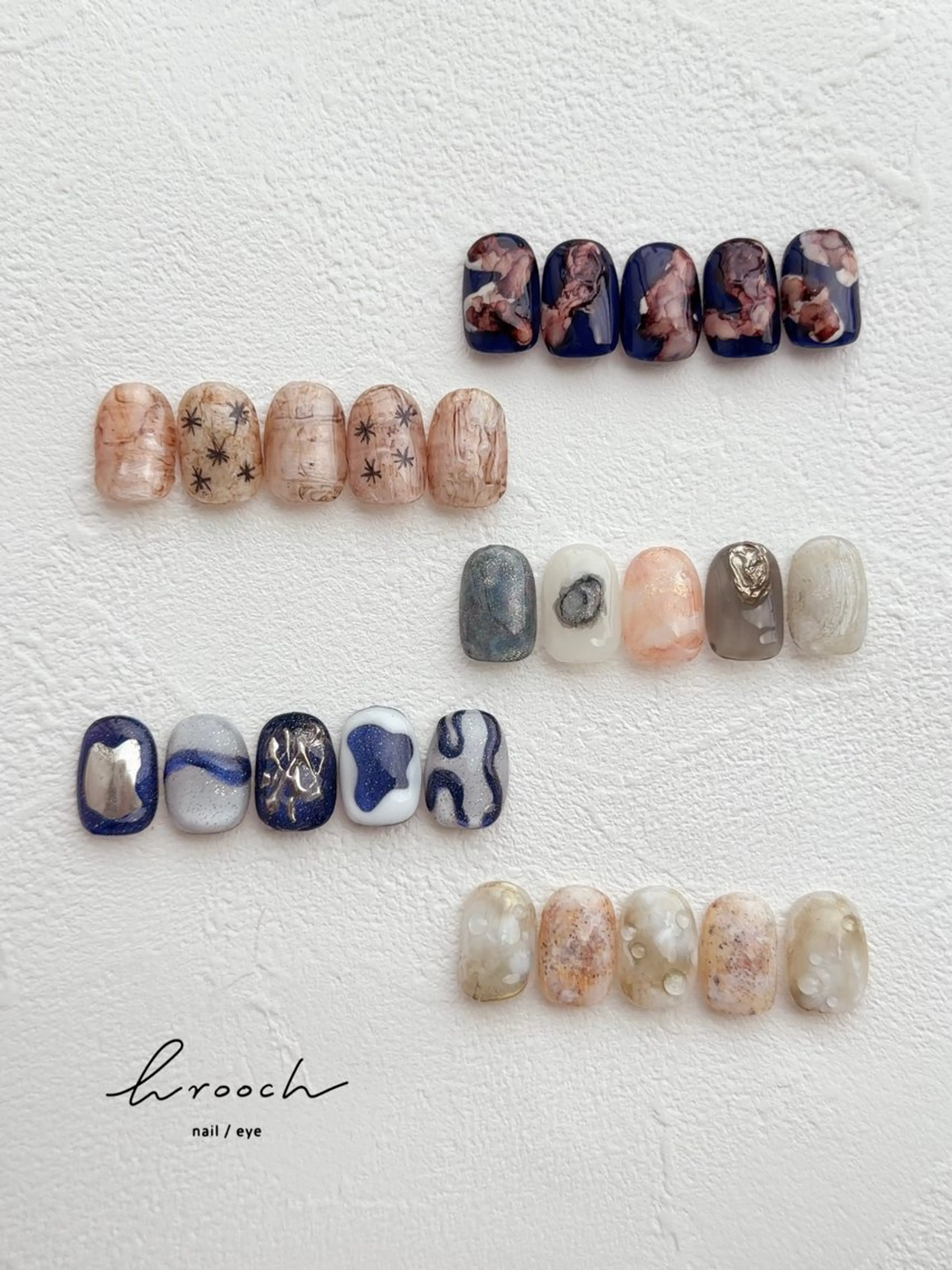 ネイル ハンドネイル BRooCH 市川かおりのネイルデザイン