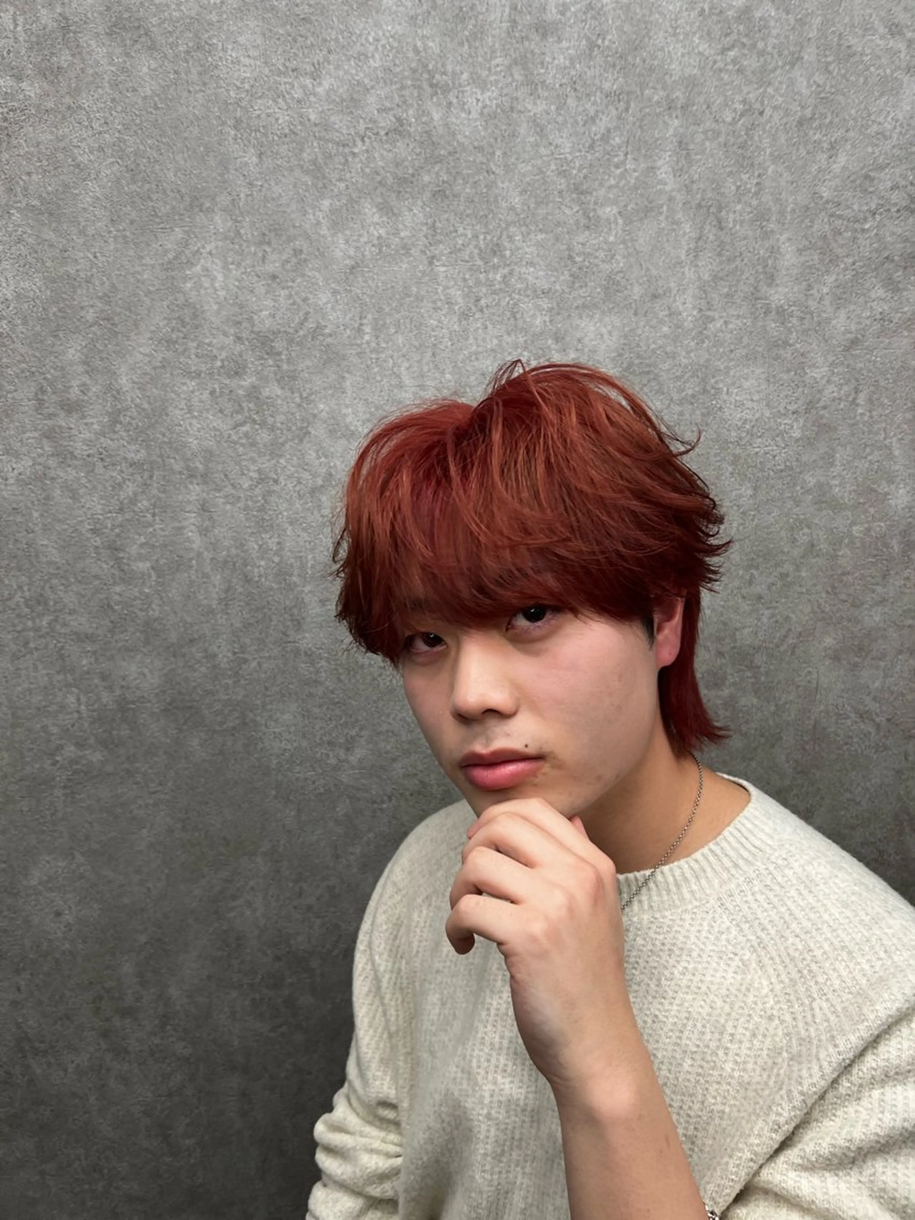 ミディアム カット ヘアカラー 🔥メンズ特化🔥 春音のヘアスタイル